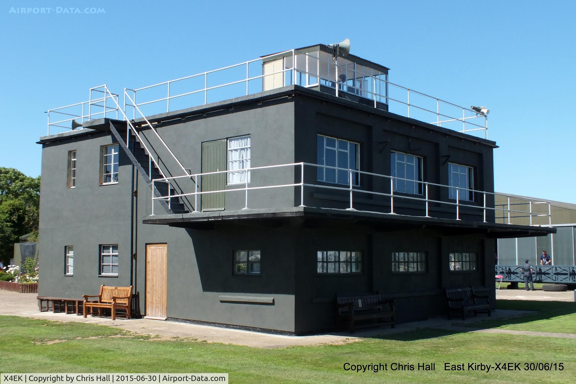 X4EK Airport - former WWII tower at the Lincolnshire Aviation Heritage Centre, RAF East Kirkby
