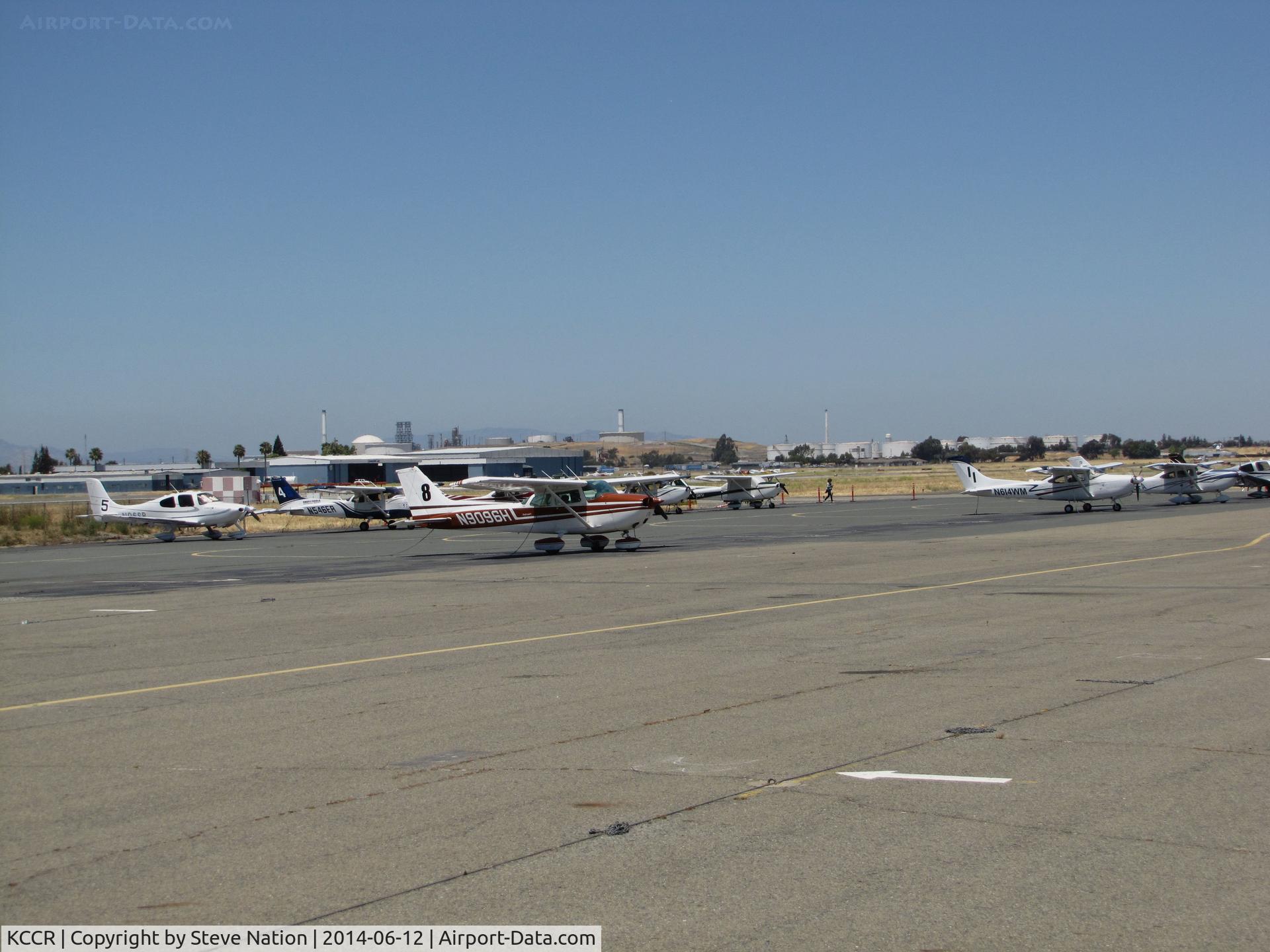 Buchanan Field Airport (CCR) - 2014 Air Race Classic participants started at Buchanan Field (Concord, CA) and finished in York, PA with 7 stops in between. The Racing Aces team (Dianna Stanger and Joyce Wilson), flying Cirrus SR22 N661RA Race # 13, finished 1st. 