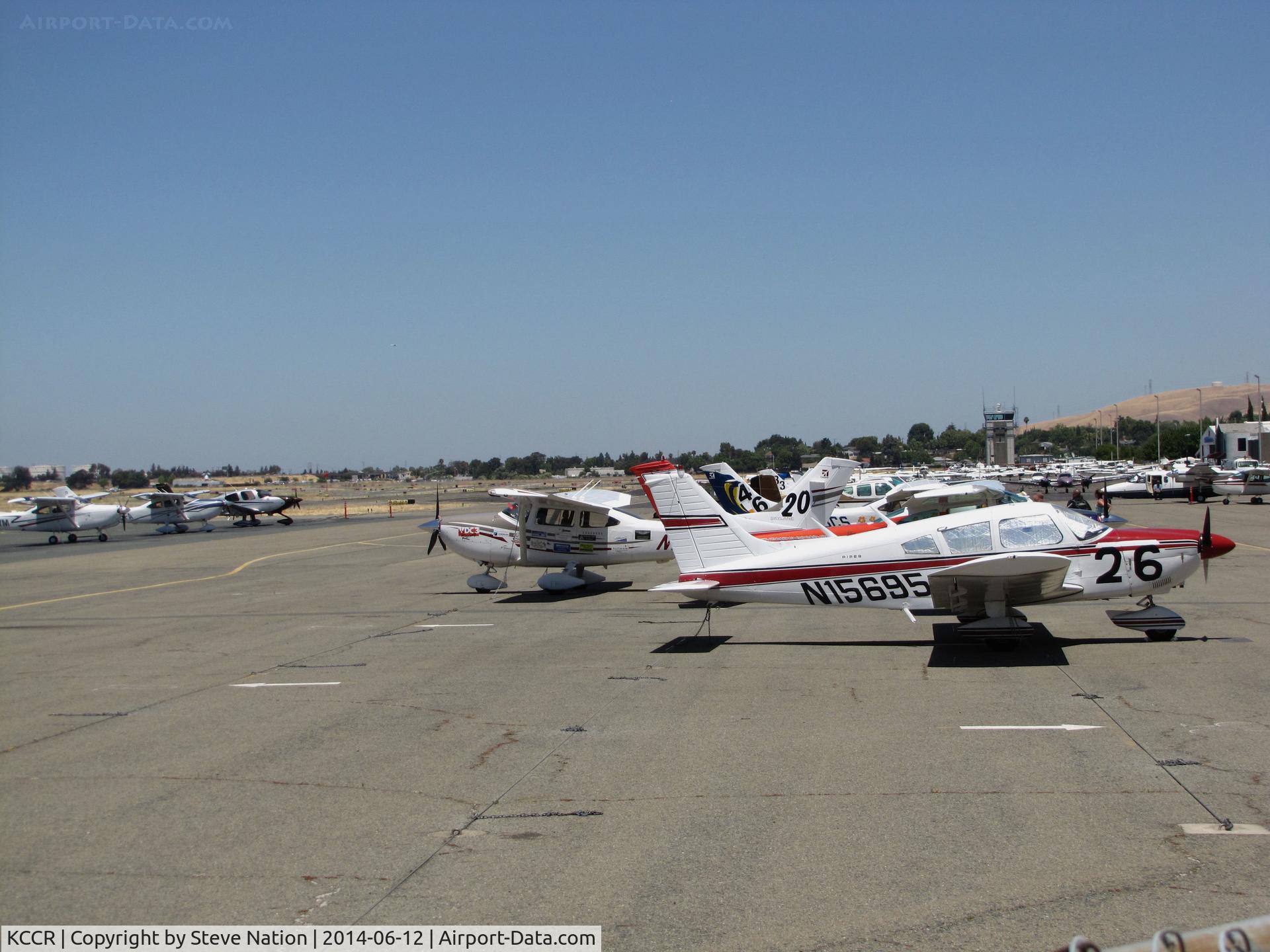 Buchanan Field Airport (CCR) - 2014 Air Race Classic participants started at Buchanan Field (Concord, CA) and finished in York, PA with 7 stops in between. The Racing Aces team (Dianna Stanger and Joyce Wilson), flying Cirrus SR22 N661RA Race # 13, finished 1st. 