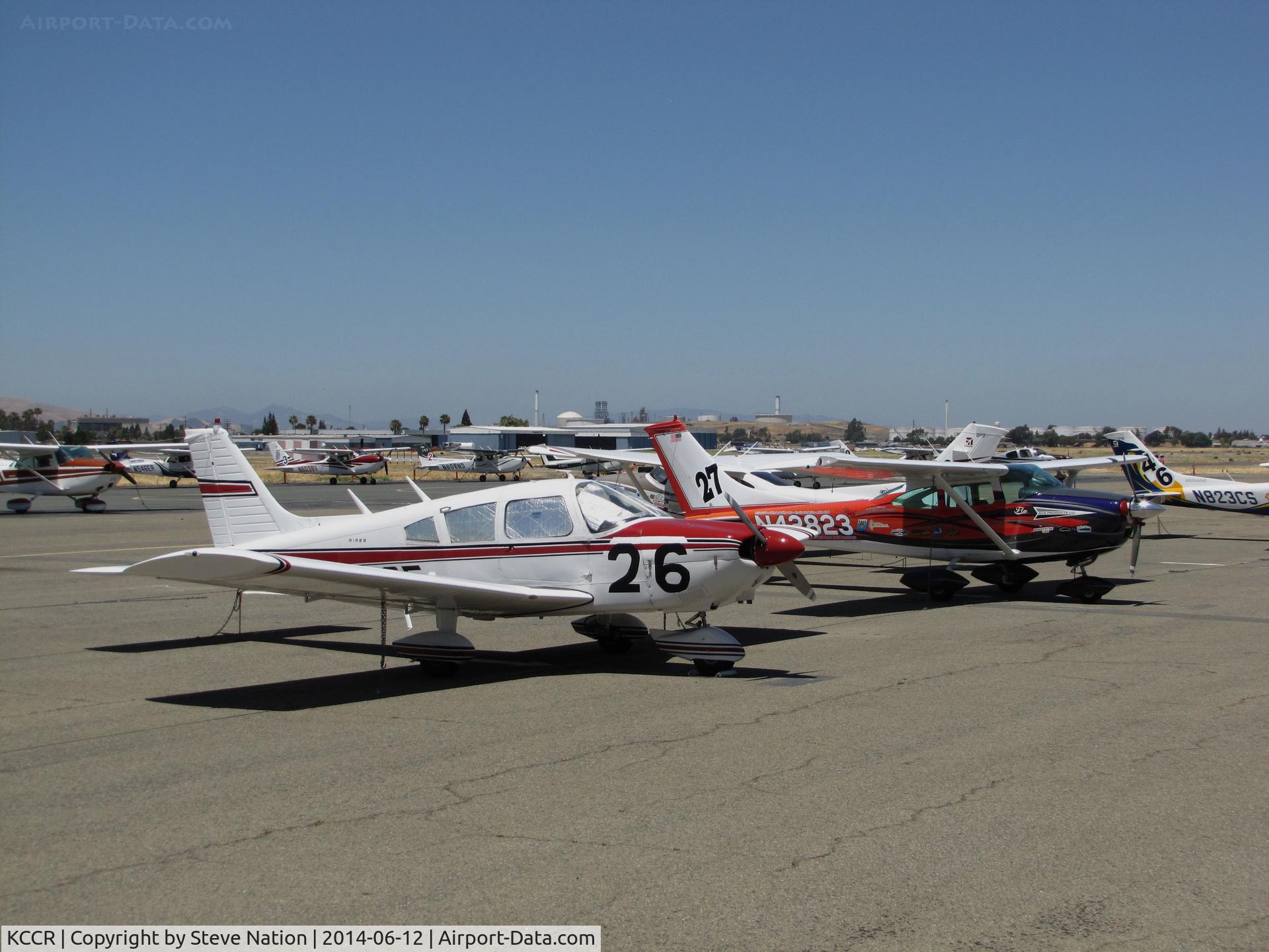 Buchanan Field Airport (CCR) - 2014 Air Race Classic participants started at Buchanan Field (Concord, CA) and finished in York, PA with 7 stops in between. The Racing Aces team (Dianna Stanger and Joyce Wilson), flying Cirrus SR22 N661RA Race # 13, finished 1st. 
