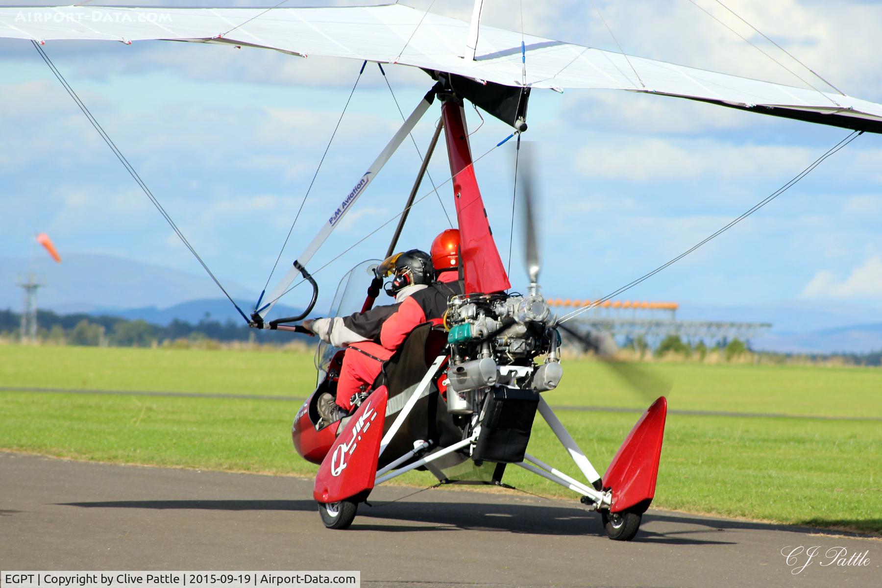 Perth Airport (Scotland), Perth, Scotland United Kingdom (EGPT) - Perth (Scone) airfield EGPT is a busy microlight centre