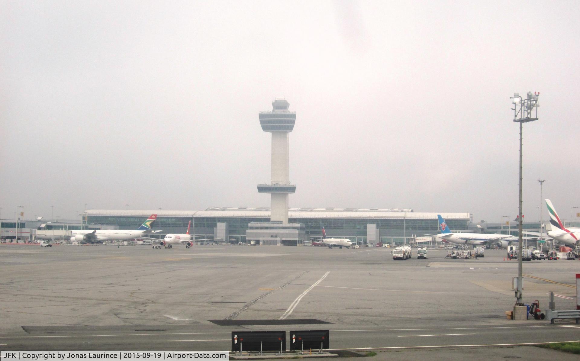 John F Kennedy International Airport (JFK) - View of the JFK Airport of New York