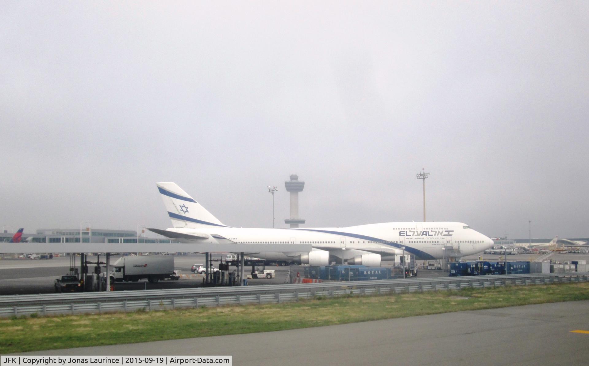 John F Kennedy International Airport (JFK) - El Al Boeing at the JFK Airport of New York