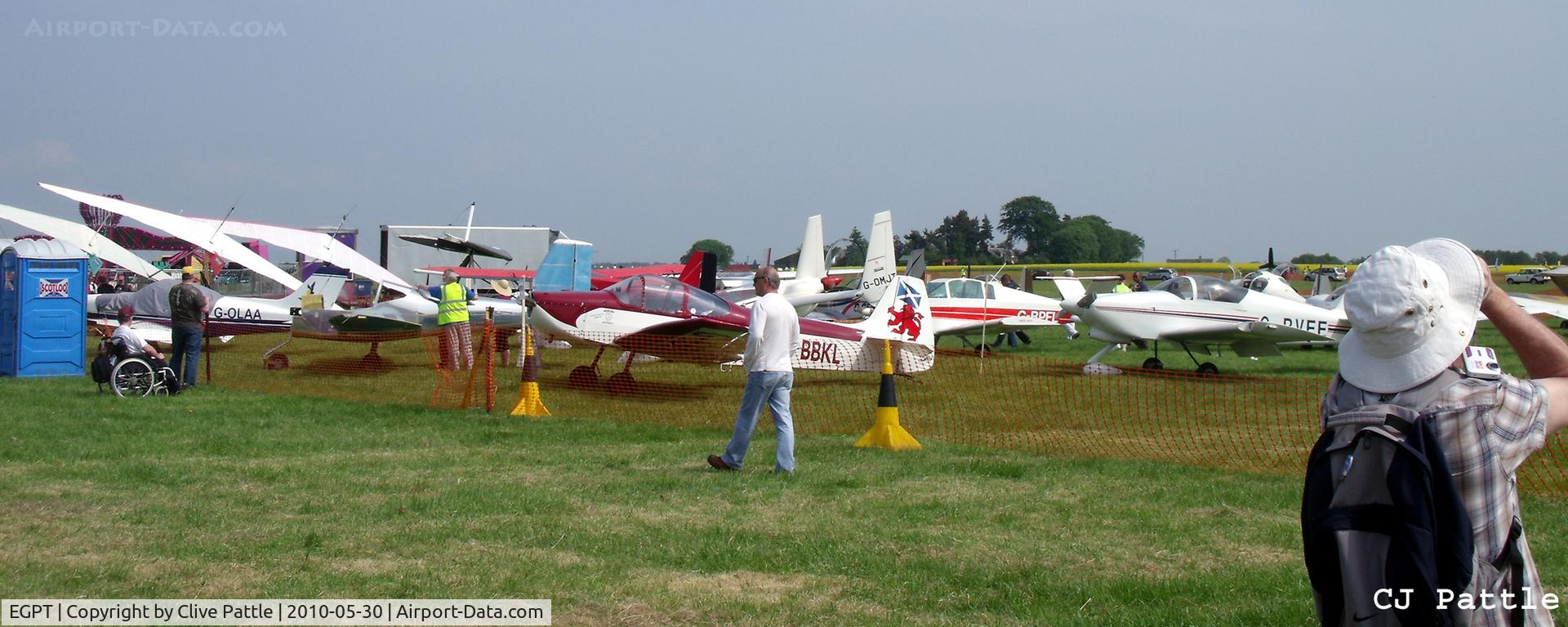 Perth Airport (Scotland), Perth, Scotland United Kingdom (EGPT) - Static Display view during the Heart of Scotland Airshow held at Perth (Scone) airfield EGPT