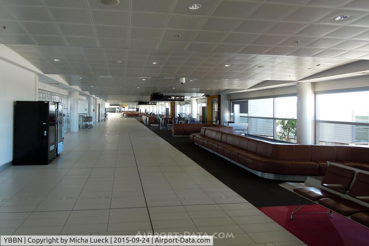 Brisbane International Airport, Brisbane, Queensland Australia (YBBN) - Noon is a very quiet time at the international terminal