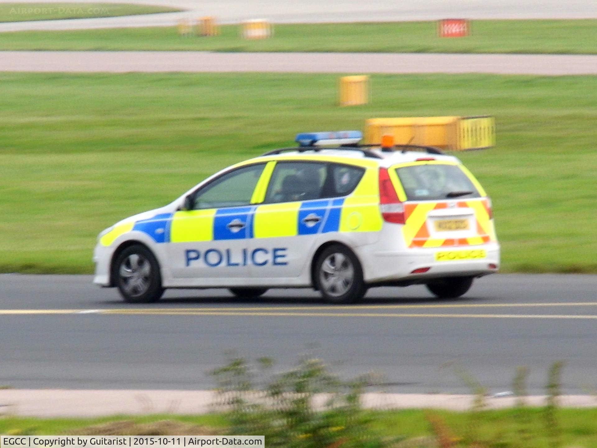 Manchester Airport, Manchester, England United Kingdom (EGCC) - Airfield security at Manchester