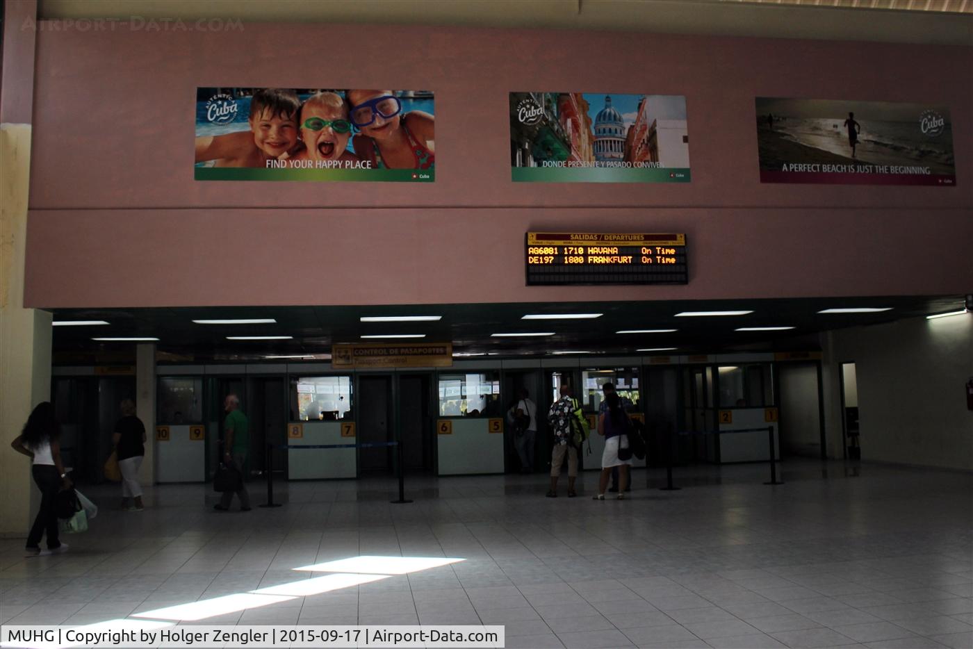 Frank País Airport, Holguín Cuba (MUHG) - Terminal building...
