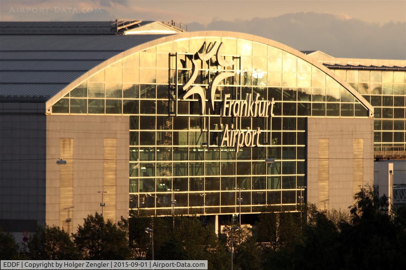 Frankfurt International Airport, Frankfurt am Main Germany (EDDF) - View from MEININGERs to Terminal 2 building....