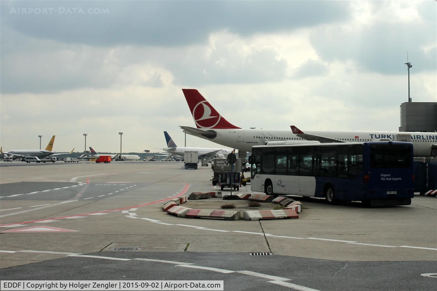 Frankfurt International Airport, Frankfurt am Main Germany (EDDF) - View out of apron A....