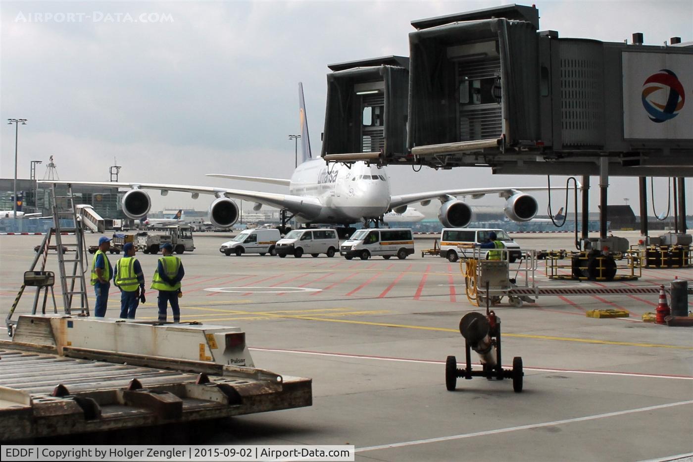 Frankfurt International Airport, Frankfurt am Main Germany (EDDF) - Situation on apron A....