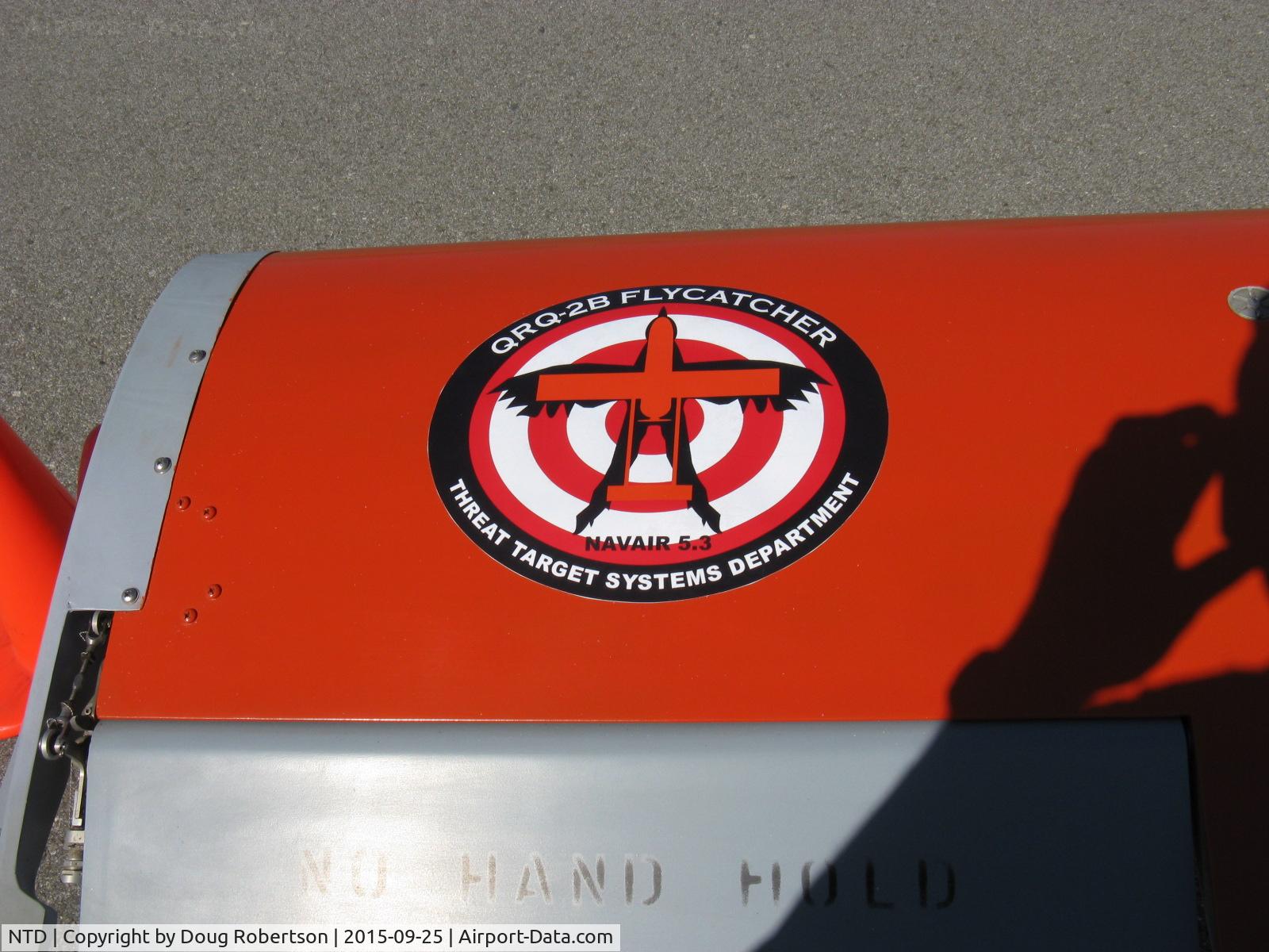 Point Mugu Nas (naval Base Ventura Co) Airport (NTD) - QRQ-2B FLYCATCHER Drone, data/logo