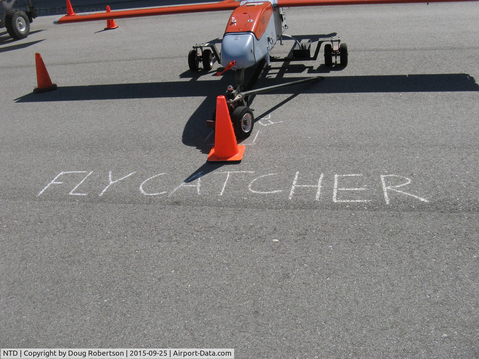 Point Mugu Nas (naval Base Ventura Co) Airport (NTD) - QRQ-2B FLYCATCHER Drone, so new have no further info on it