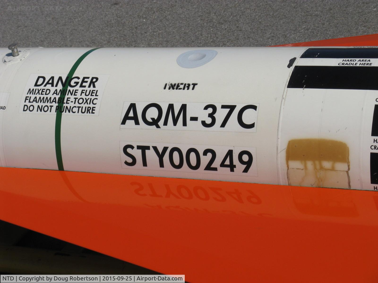 Point Mugu Nas (naval Base Ventura Co) Airport (NTD) - AQM-37C Target, tail data