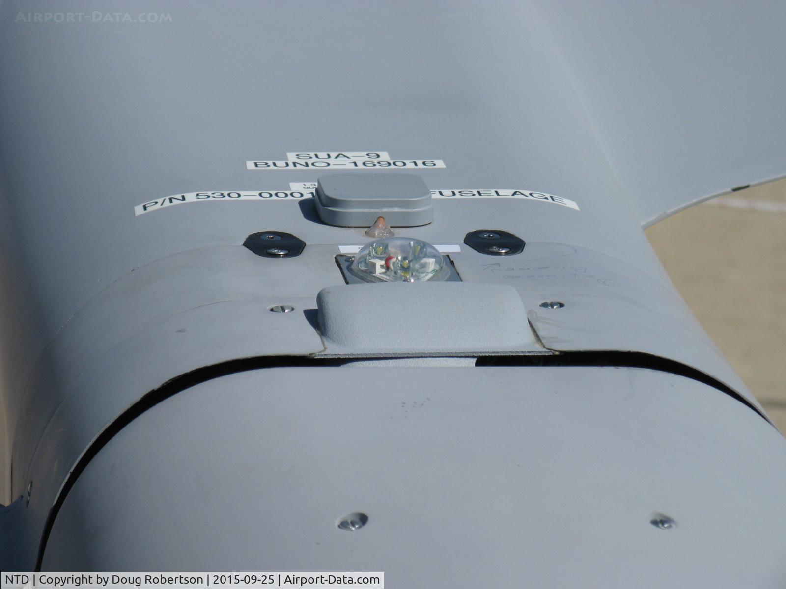 Point Mugu Nas (naval Base Ventura Co) Airport (NTD) - BuNo 169016 RQ-21A BLACKJACK, payloads-day/night video cam, IR marker, laser range finder, comm relay, auto ID system receivers. Land based or shipboard. IOC declared January 2016.