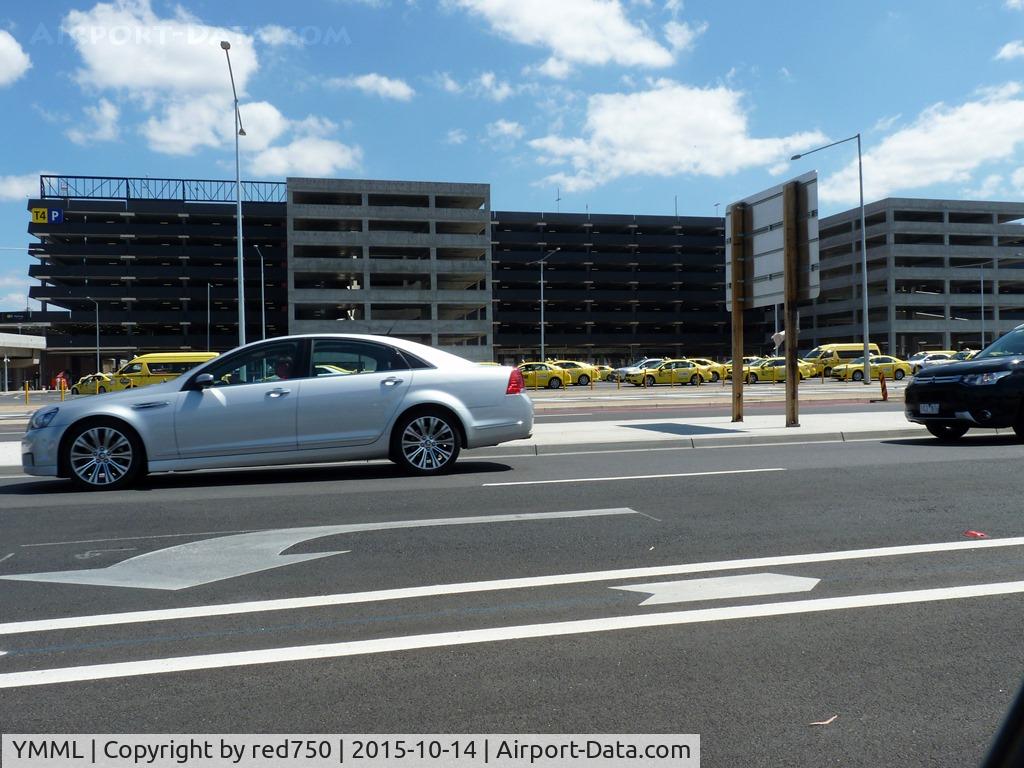 Melbourne International Airport, Tullamarine, Victoria Australia (YMML) - New multi-level car park, Terminal 4, Melbourne Oct 14, 2015