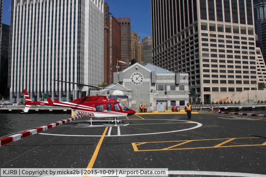 Downtown Manhattan/wall St Heliport (JRB) - Pier 6 Heliport View