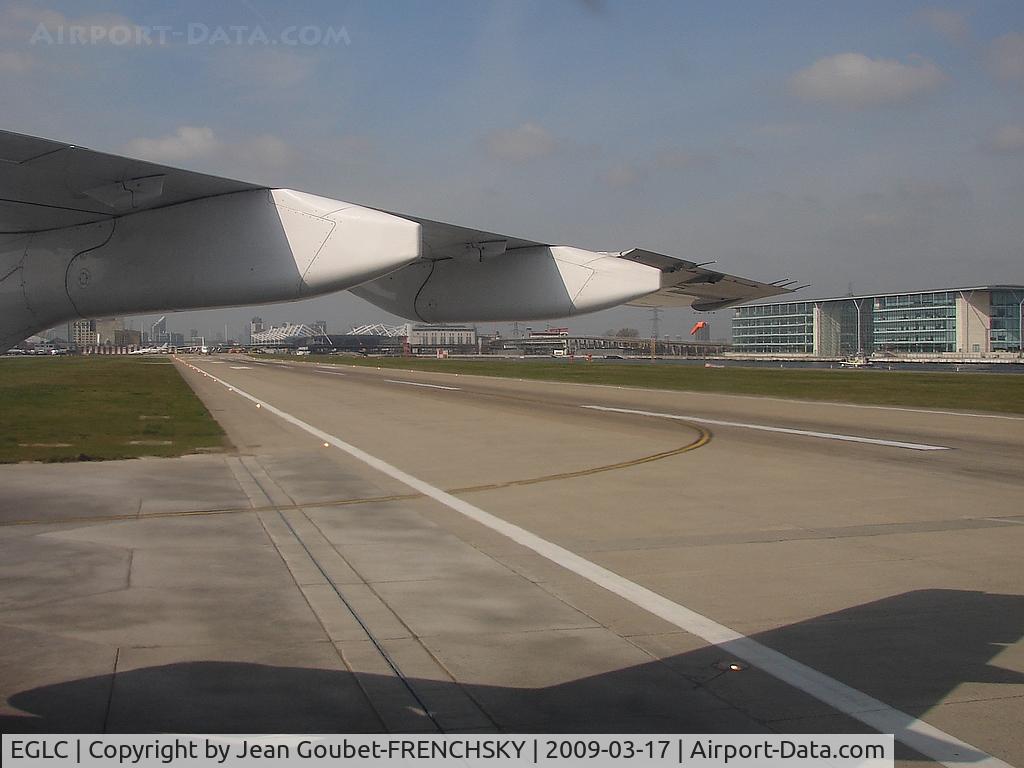 London City Airport, London, England United Kingdom (EGLC) - CityJet from Paris Orly