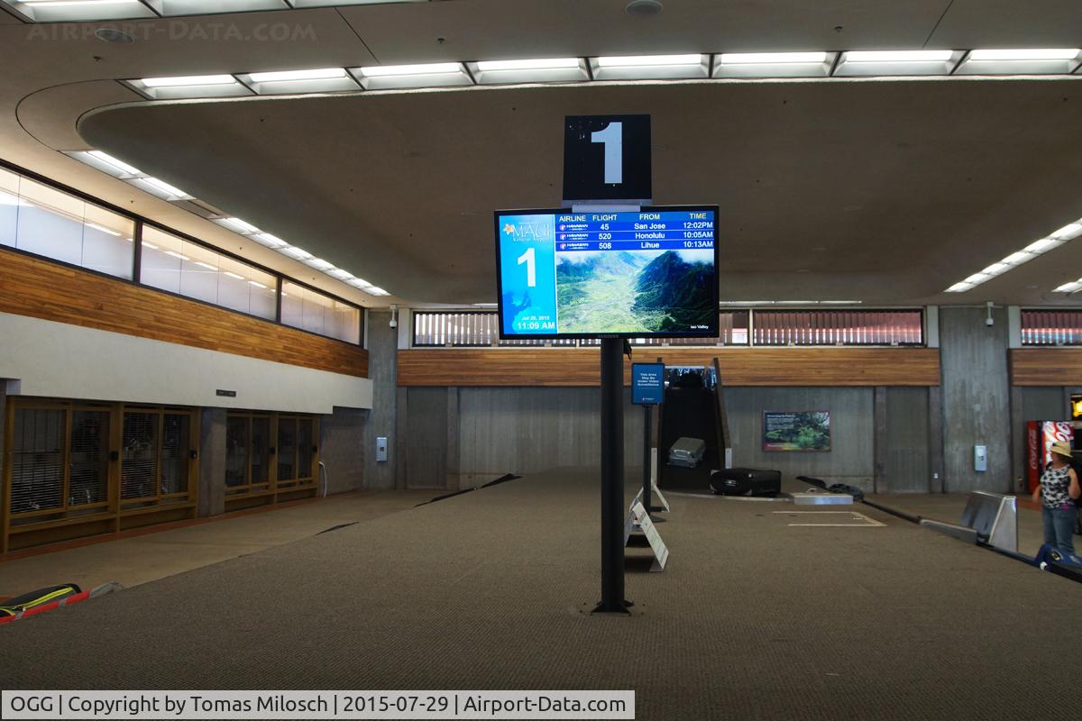 Kahului Airport (OGG) - One of the baggage conveyor belts