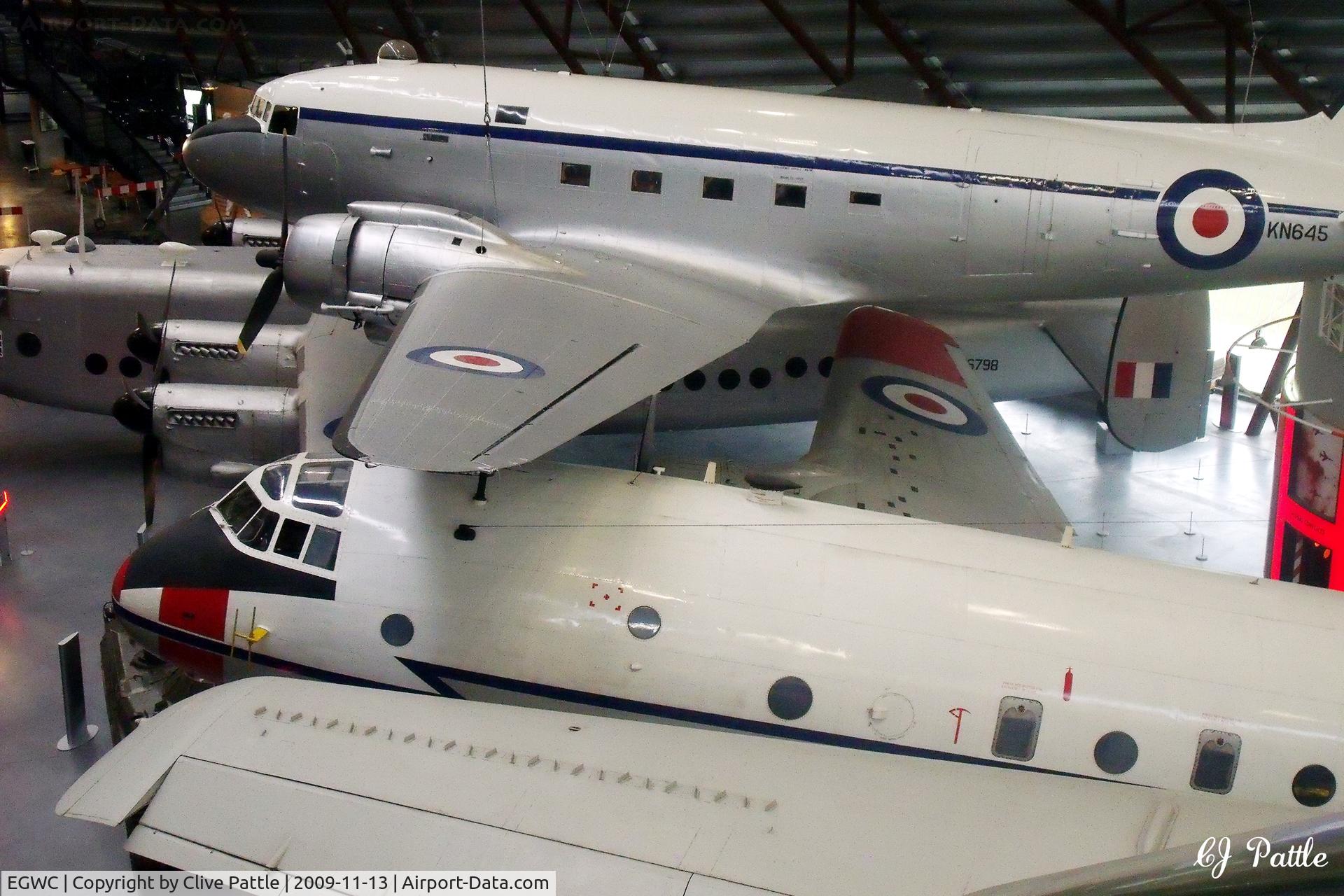 RAF Cosford Airport, Albrighton, England United Kingdom (EGWC) - General view within the Royal Air Force Museum at RAF Cosford EGWC