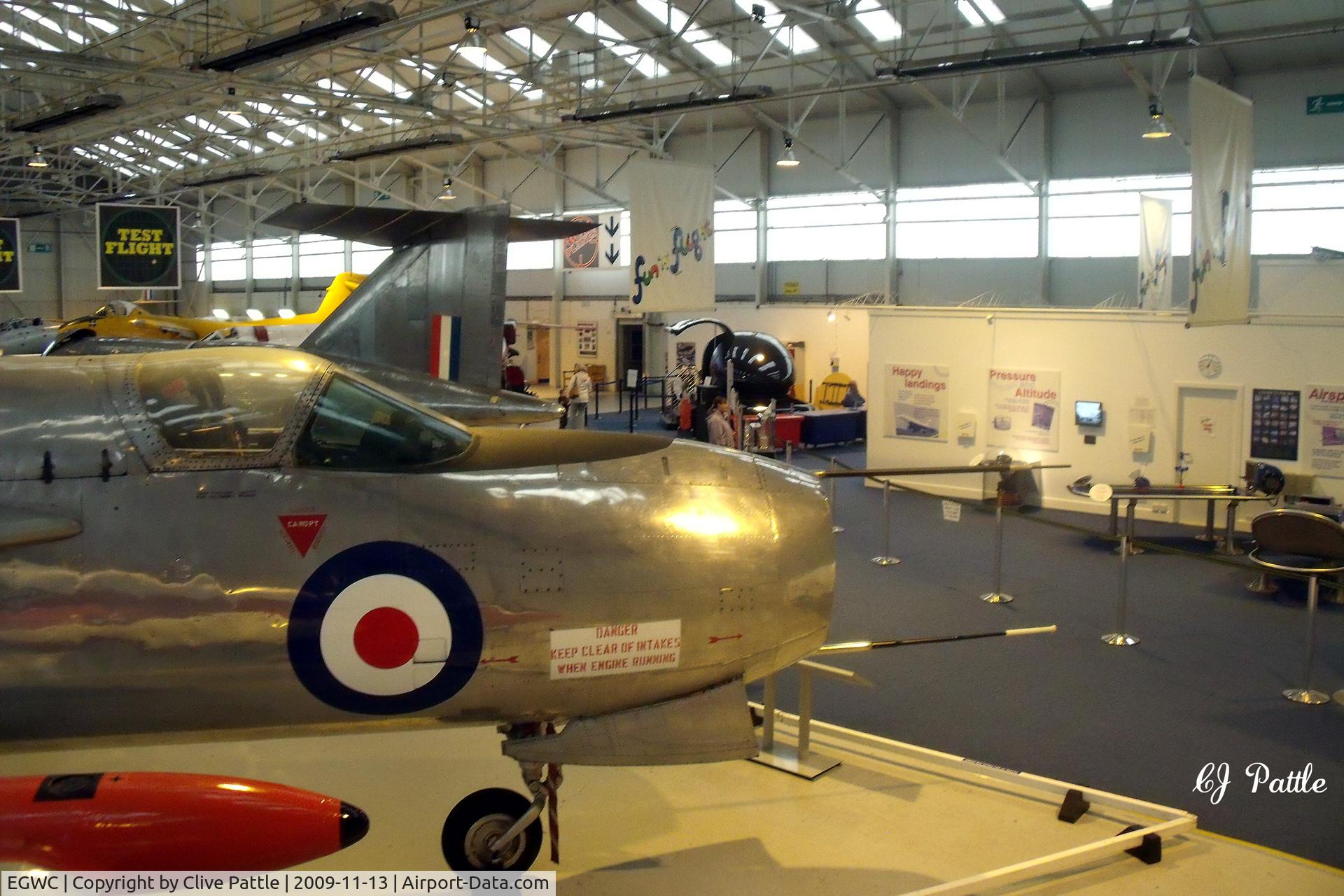 RAF Cosford Airport, Albrighton, England United Kingdom (EGWC) - General view within the Royal Air Force Museum at RAF Cosford EGWC
