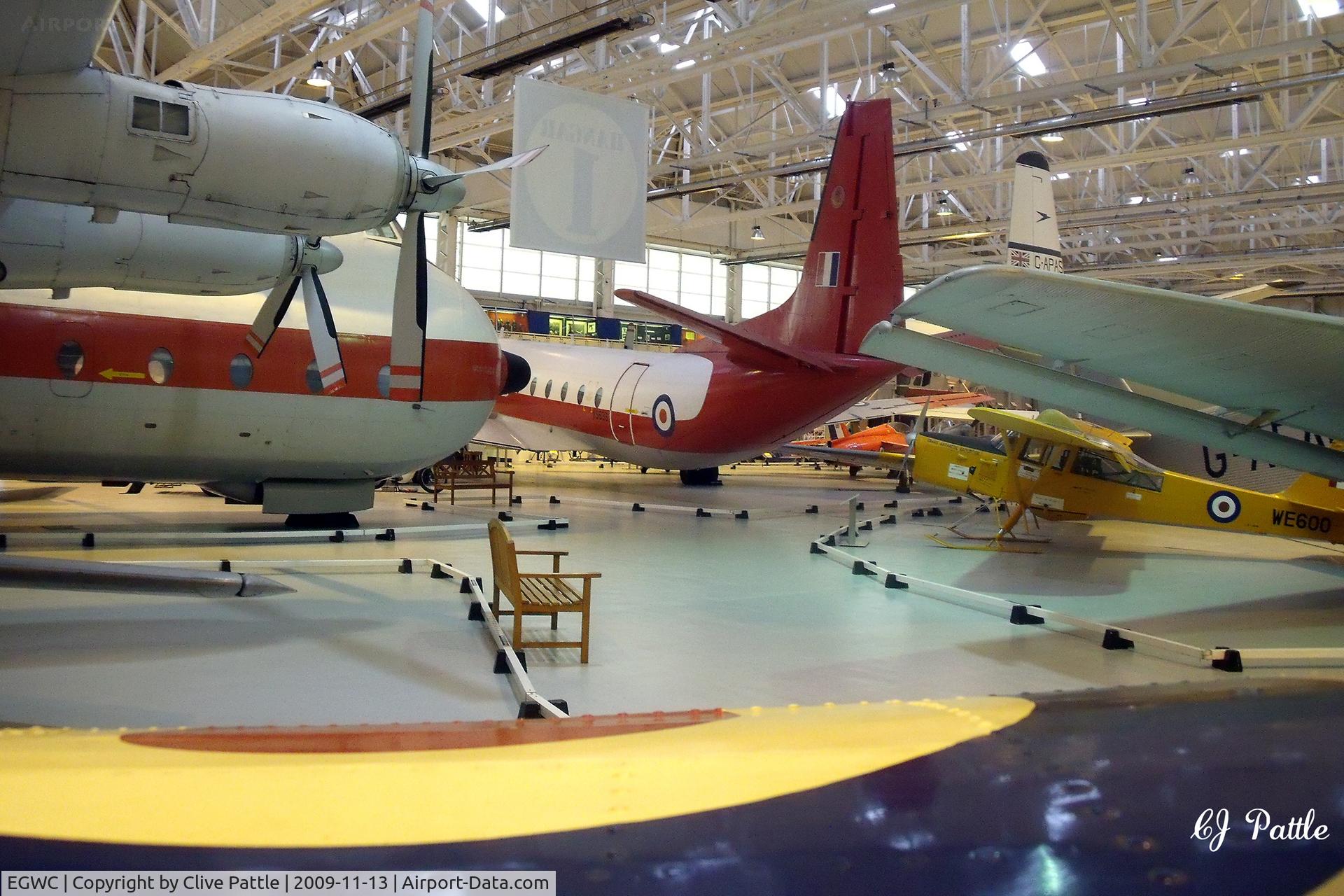 RAF Cosford Airport, Albrighton, England United Kingdom (EGWC) - General view within the Royal Air Force Museum at RAF Cosford EGWC