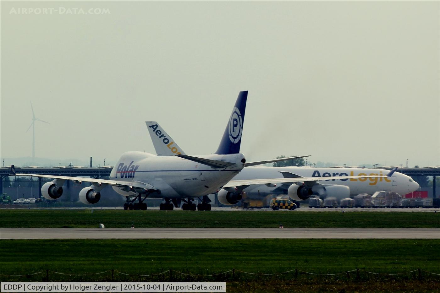 Leipzig/Halle Airport, Leipzig/Halle Germany (EDDP) - Inbound traffic on apron 5....