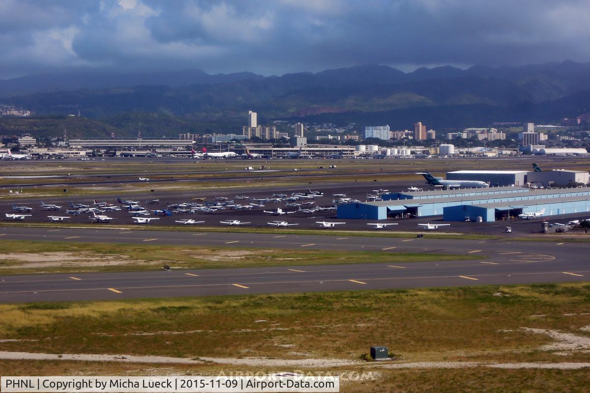 Honolulu International Airport, Honolulu, Hawaii United States (PHNL) - General aviation apron