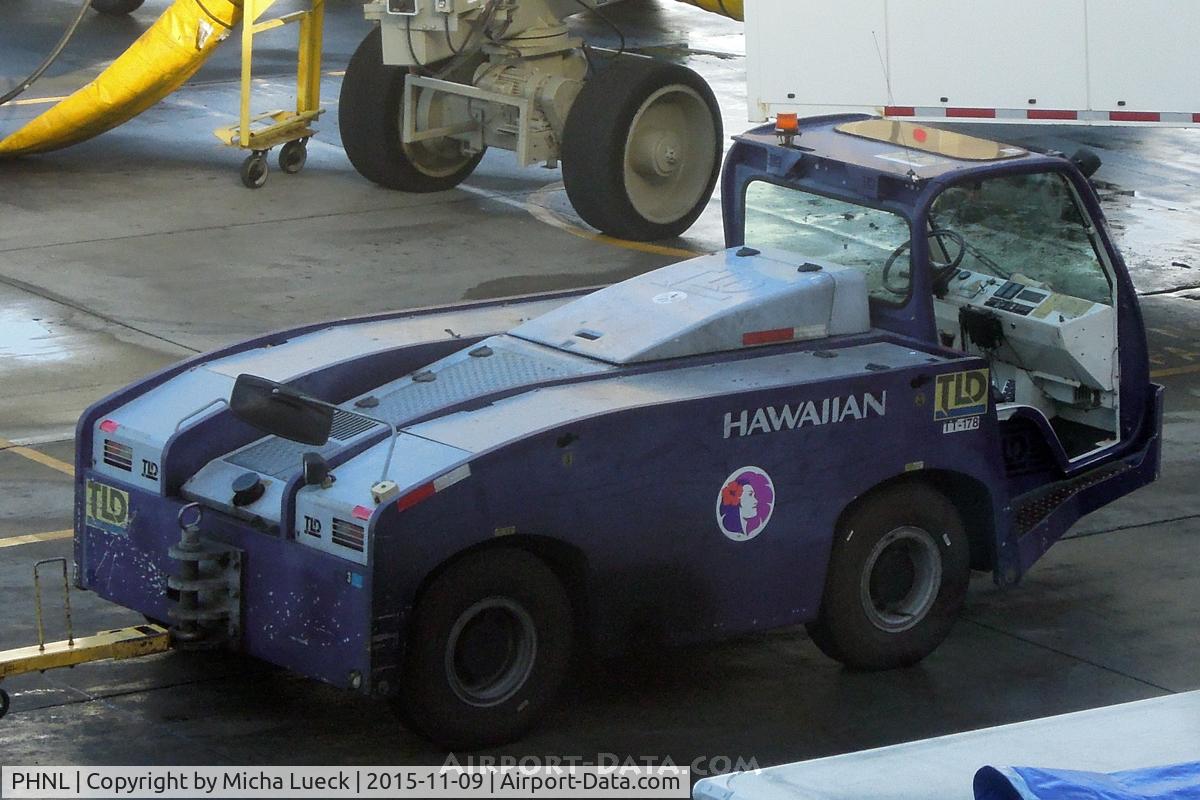 Honolulu International Airport, Honolulu, Hawaii United States (PHNL) - Tug