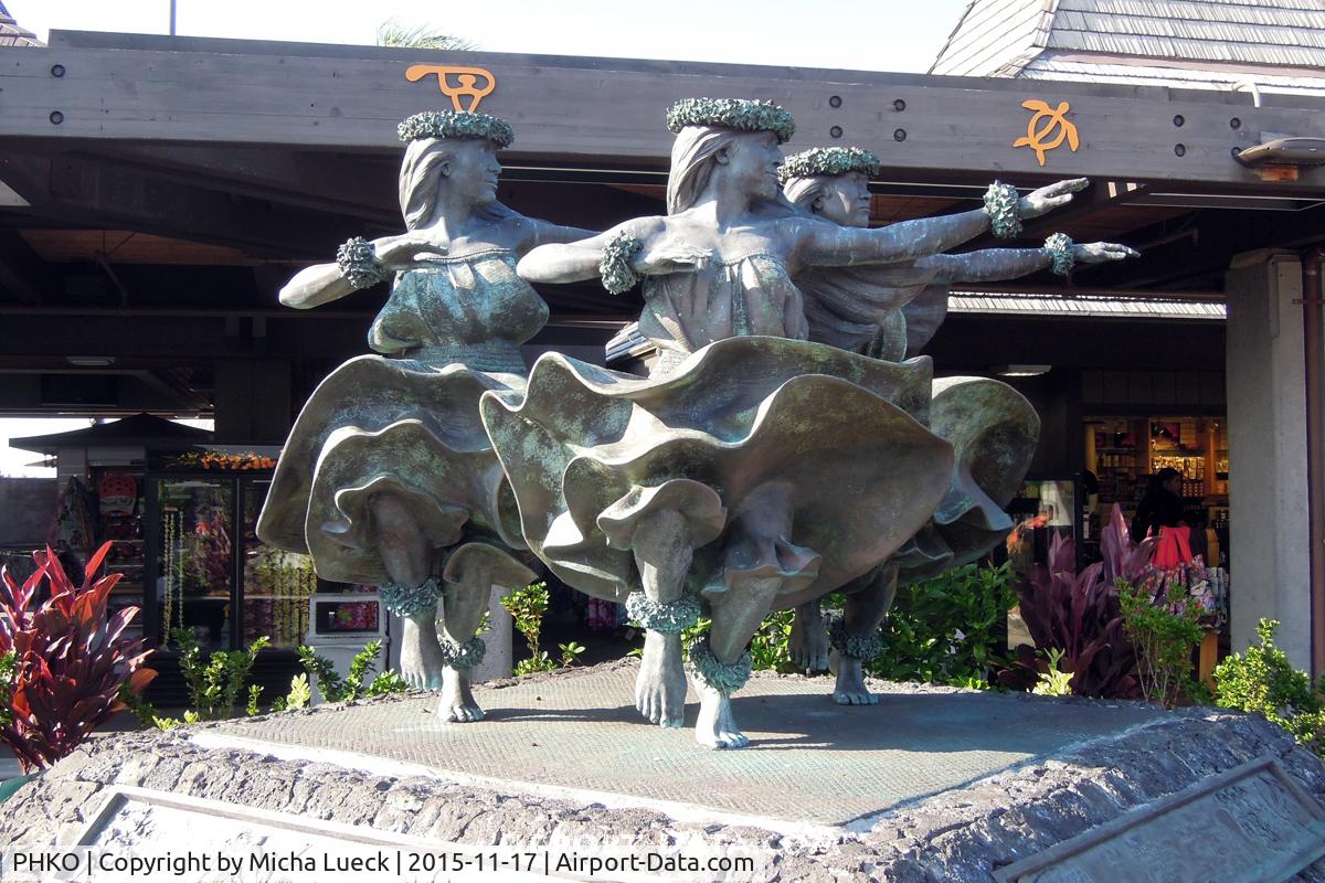 Kona International Airport, Kailua-Kona, Hawaii United States (PHKO) - Aloha in Kailua-Kona