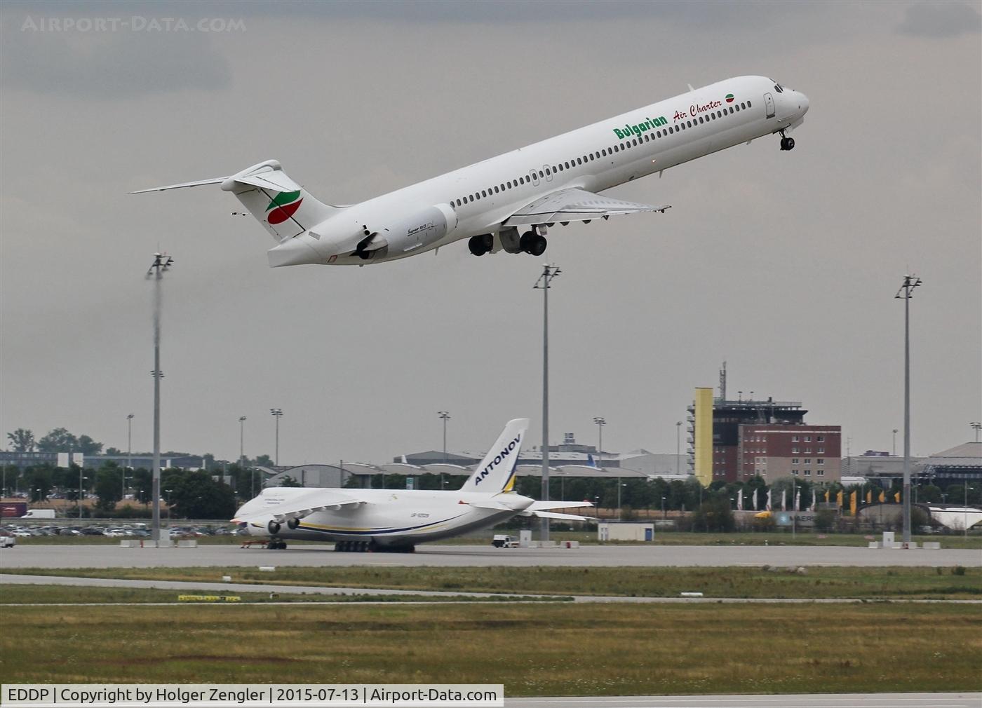 Leipzig/Halle Airport, Leipzig/Halle Germany (EDDP) - Feathery meets strong at apron 3...