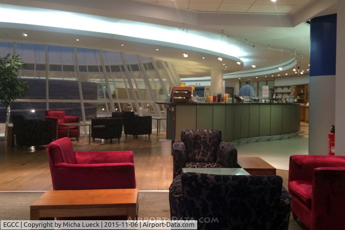 Manchester Airport, Manchester, England United Kingdom (EGCC) - BA lounge at Ringway