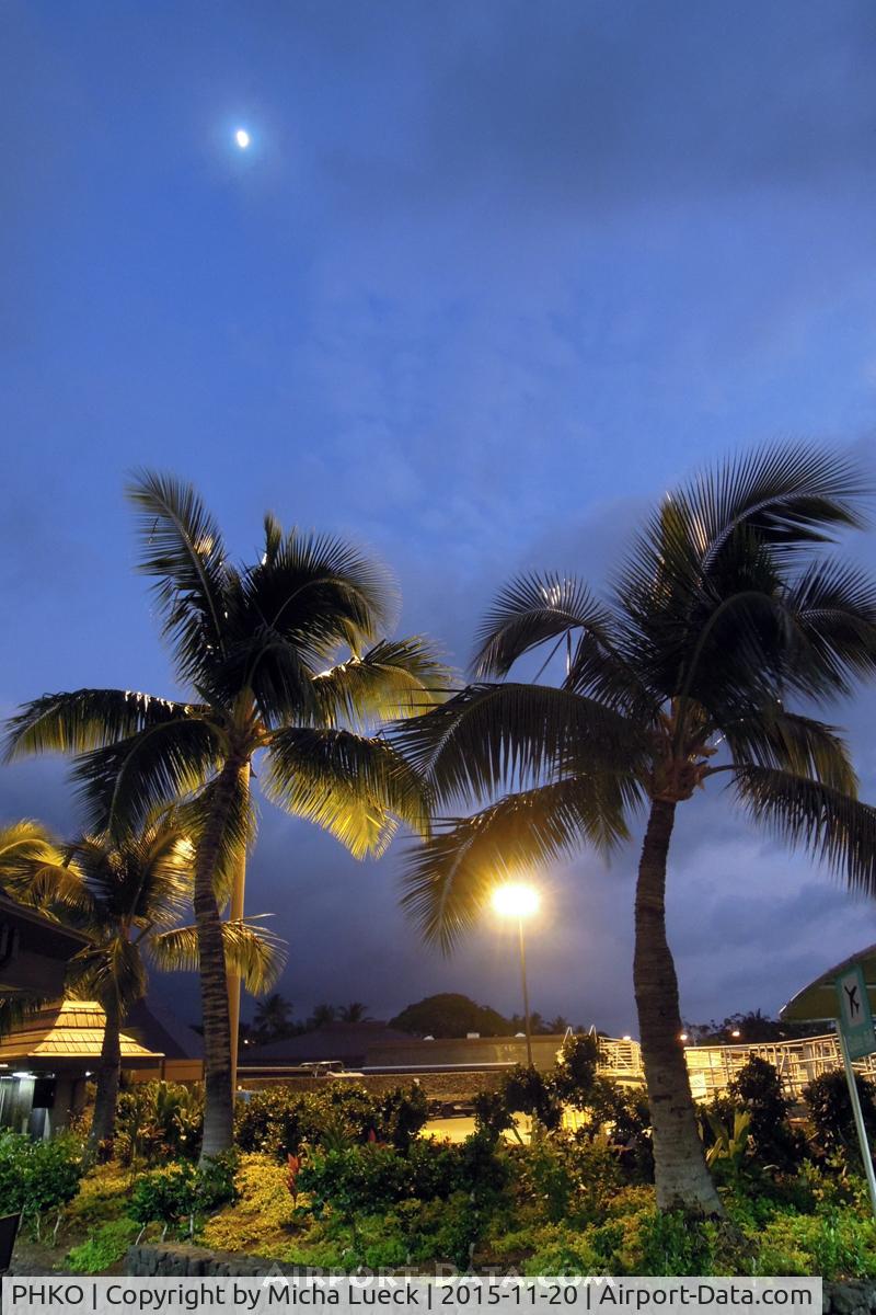 Kona International Airport, Kailua-Kona, Hawaii United States (PHKO) - At Kailua-Kona