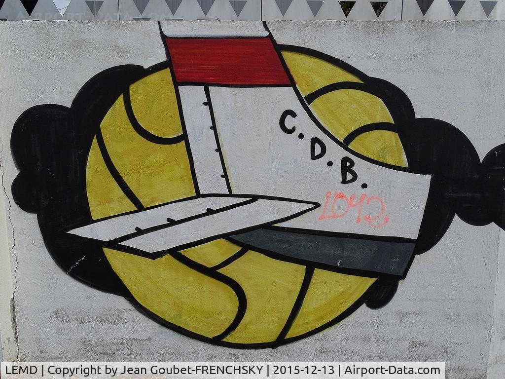 Barajas International Airport, Madrid Spain (LEMD) - logo football club Déportivo Barajas