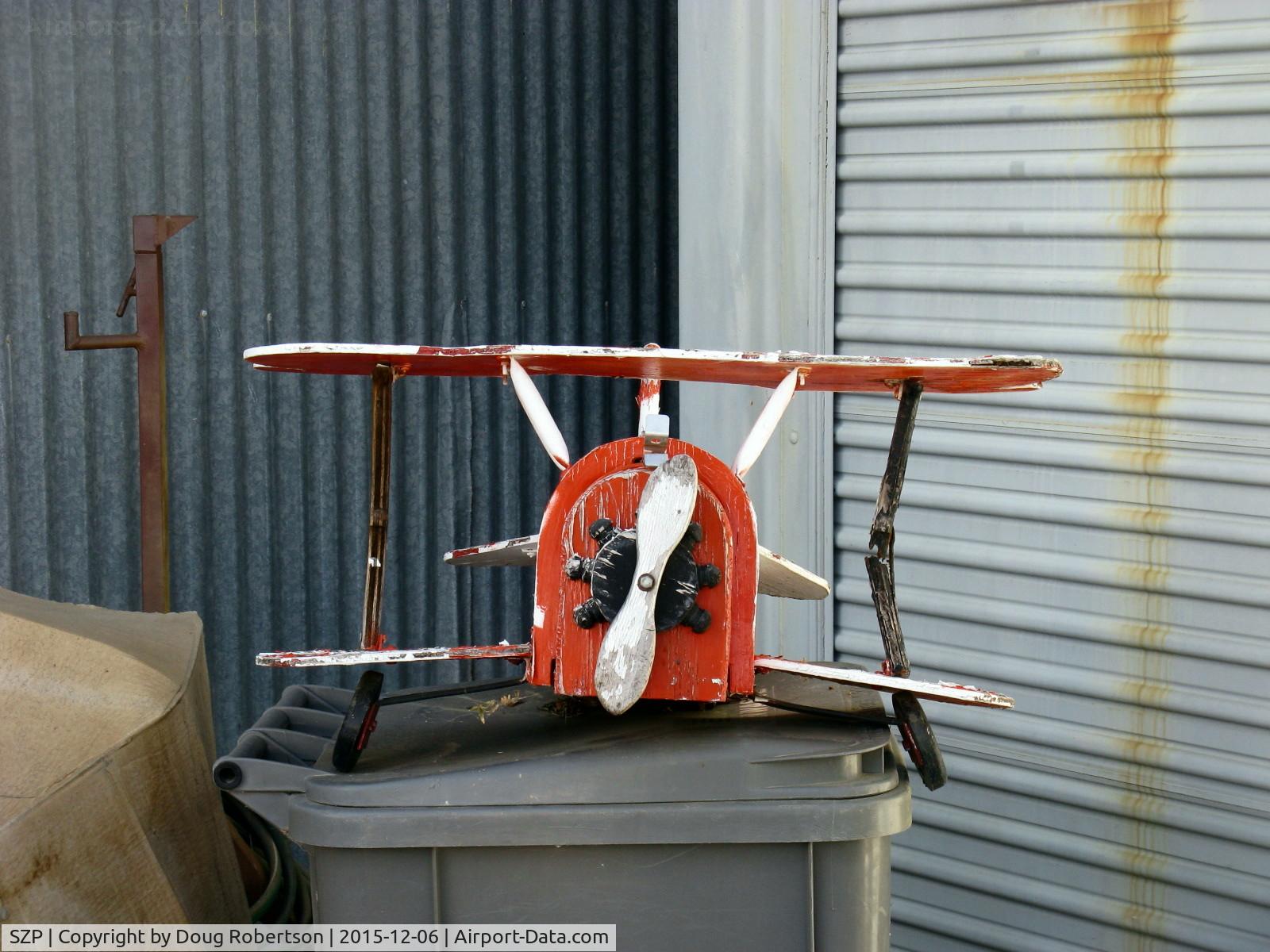 Santa Paula Airport (SZP) - Mason Family Toy Biplane-How many generations?