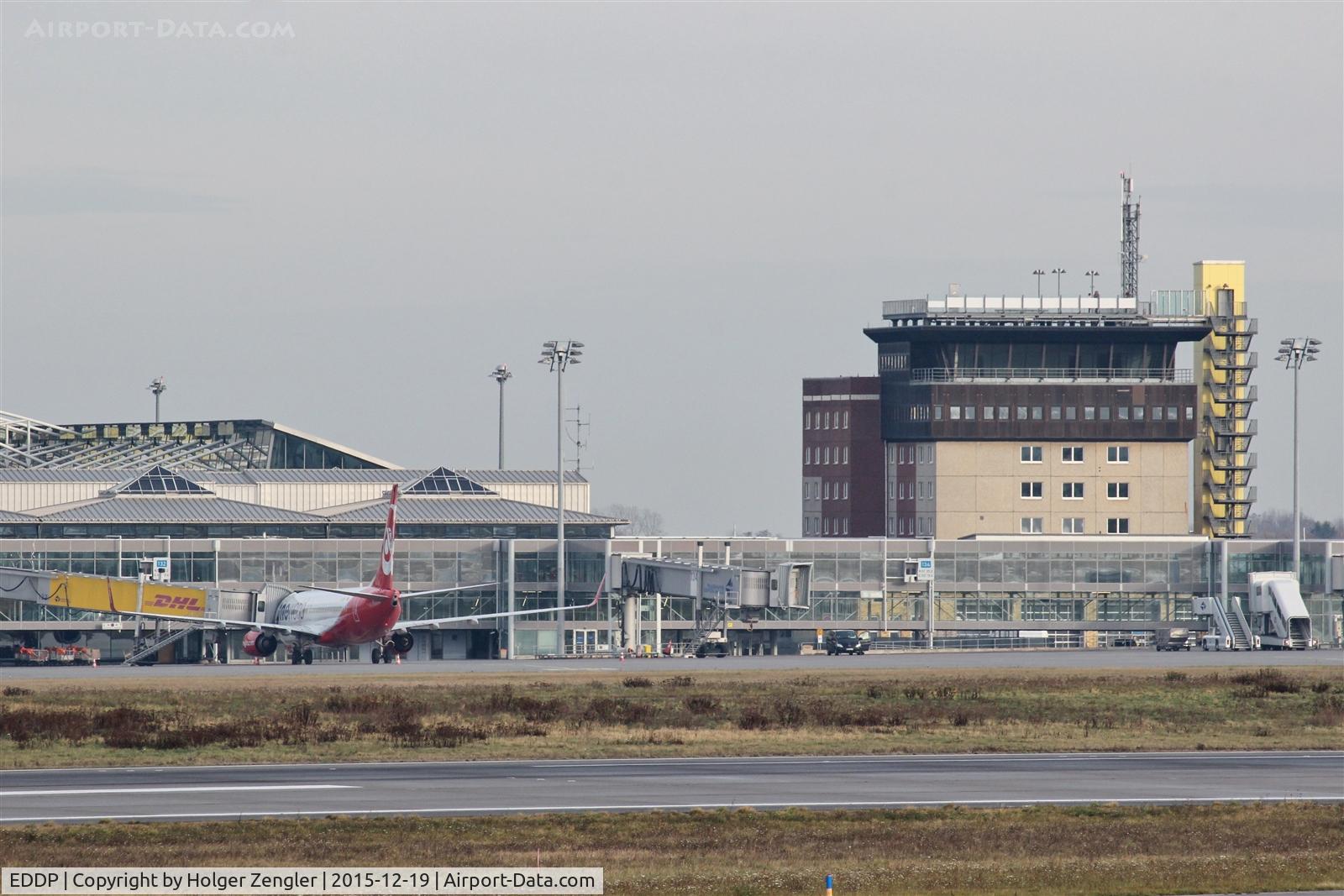 Leipzig/Halle Airport, Leipzig/Halle Germany (EDDP) - Northern view to apron 1 and former tower building.....