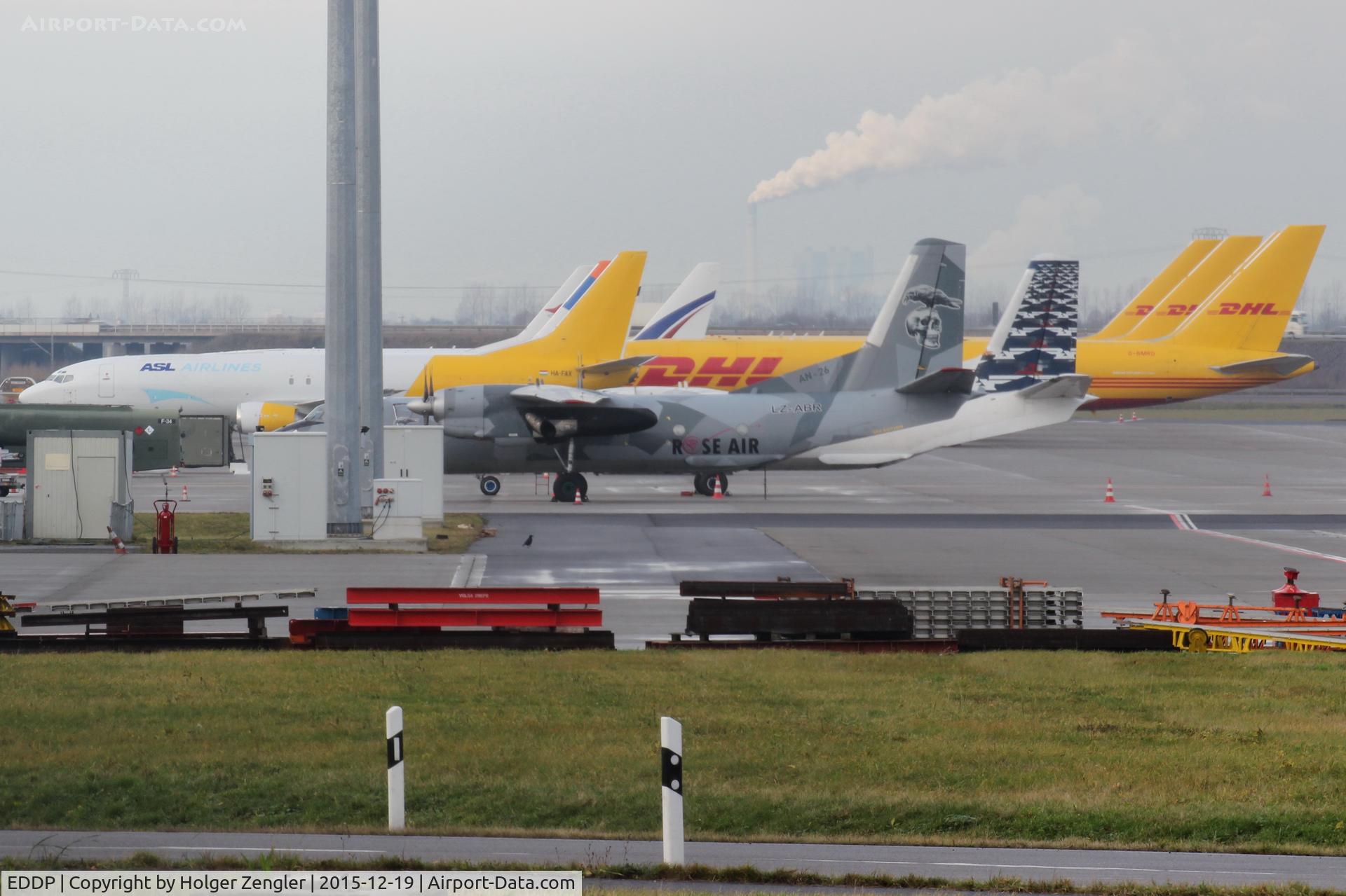 Leipzig/Halle Airport, Leipzig/Halle Germany (EDDP) - Seven airlines on apron 2 on a beautiful saturday morning...