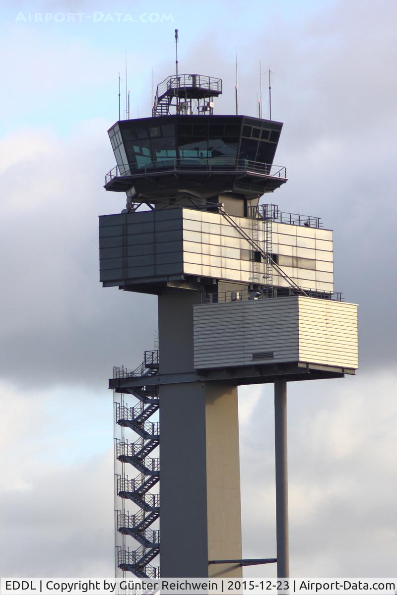 Düsseldorf International Airport, Düsseldorf Germany (EDDL) - Düsseldorf's main air traffic control tower