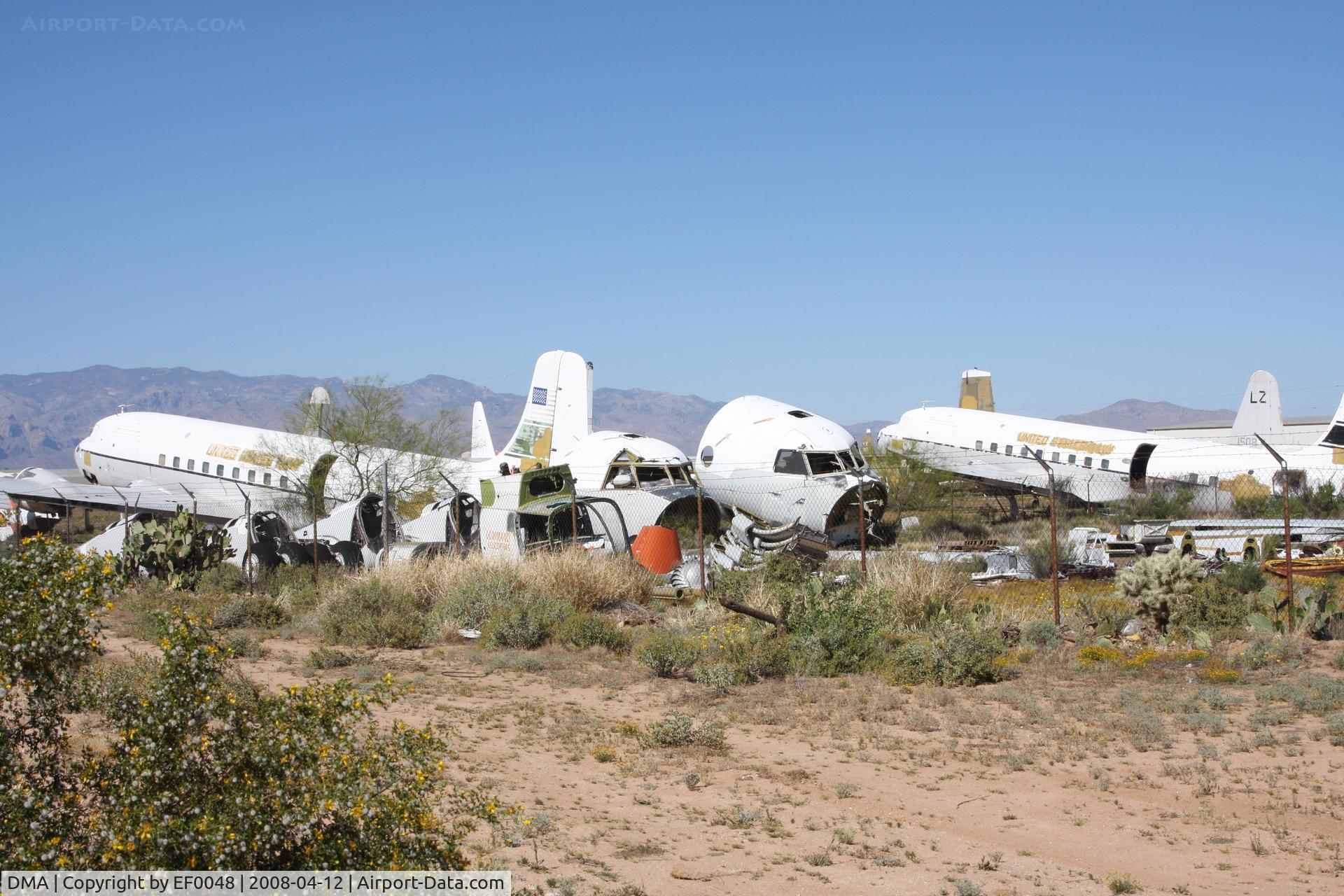 Davis Monthan Afb Airport (DMA) - boneyard