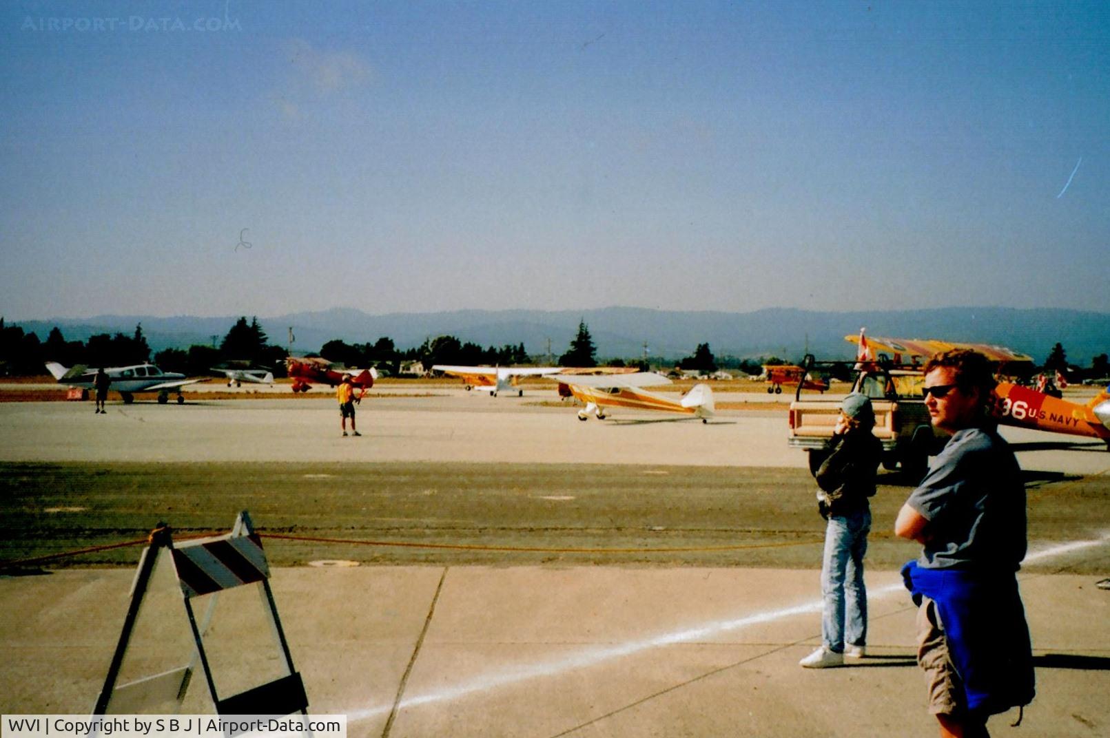 Watsonville Municipal Airport (WVI) - End of airshow and planes departing. Always a fun watch. Talk about a feast for the eyes for anyone who is into aviation!!