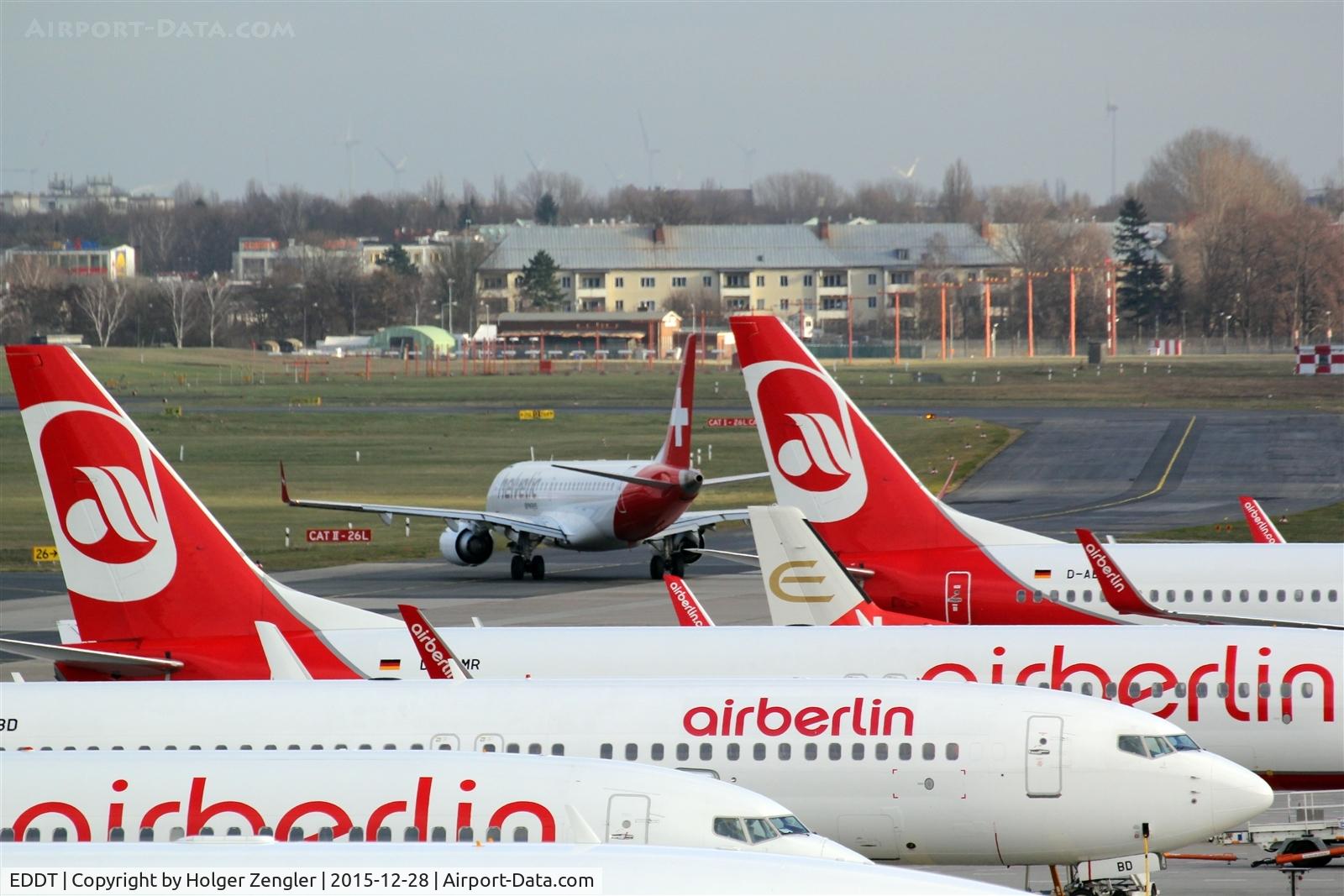 Tegel International Airport (closing in 2011), Berlin Germany (EDDT) - Dominant colors on TXL are....... 