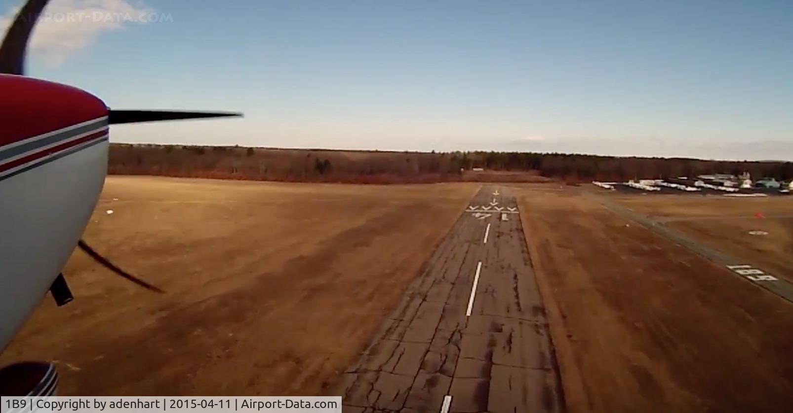 Mansfield Municipal Airport (1B9) - N64023 taking off from 1B9