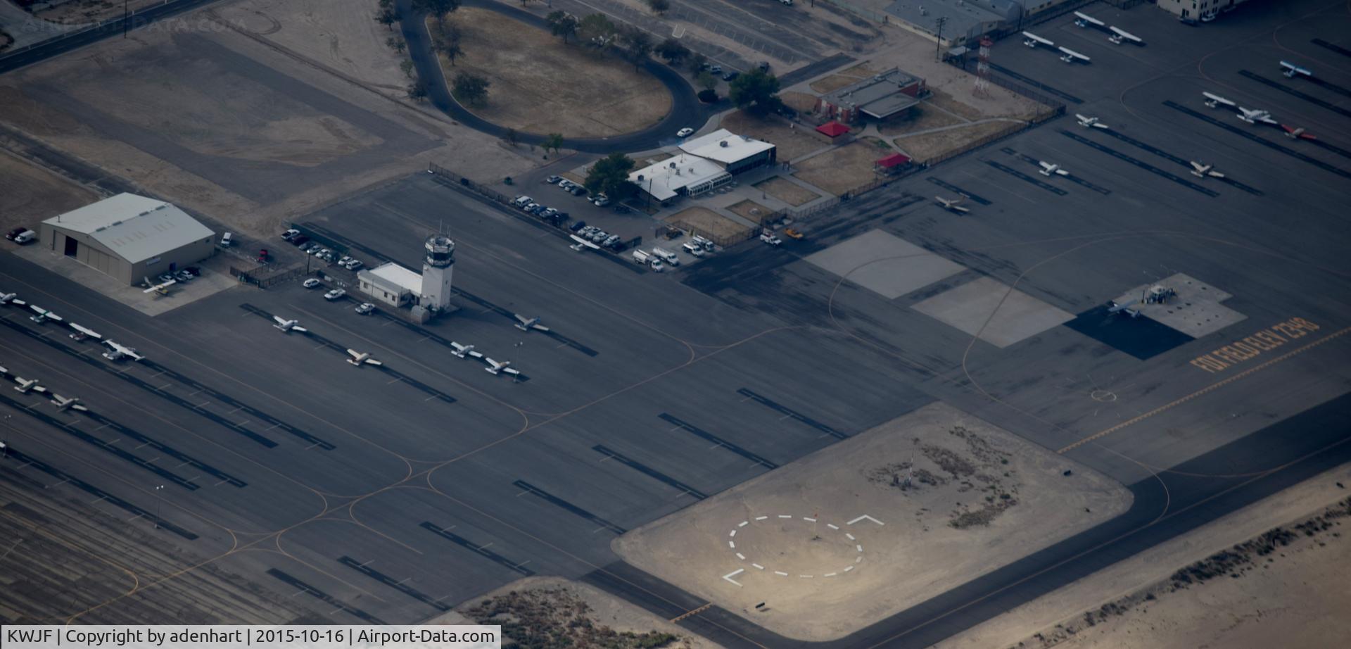 General Wm J Fox Airfield Airport (WJF) - Over KWJF in N64023
