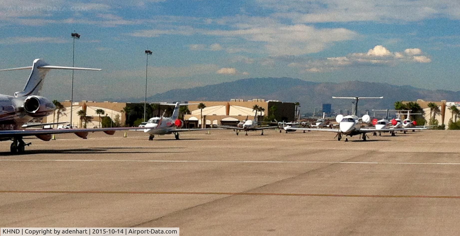 Henderson Executive Airport (HND) - Jet ramp at KHND