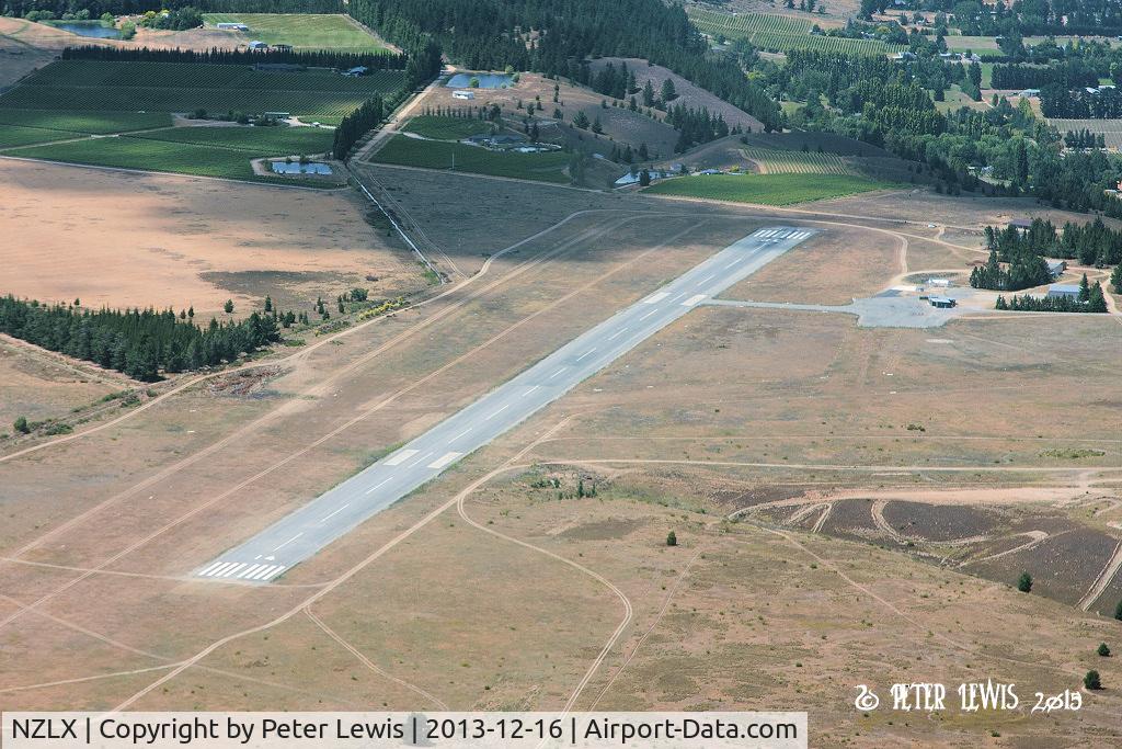 Alexandra Aerodrome Airport, Alexandra New Zealand (NZLX) - downwind for NZLX