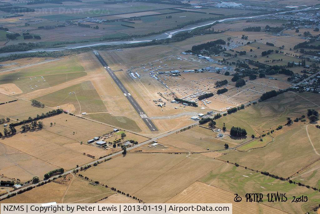 Masterton Aerodrome Airport, Masterton New Zealand (NZMS) - Climbing away from MS