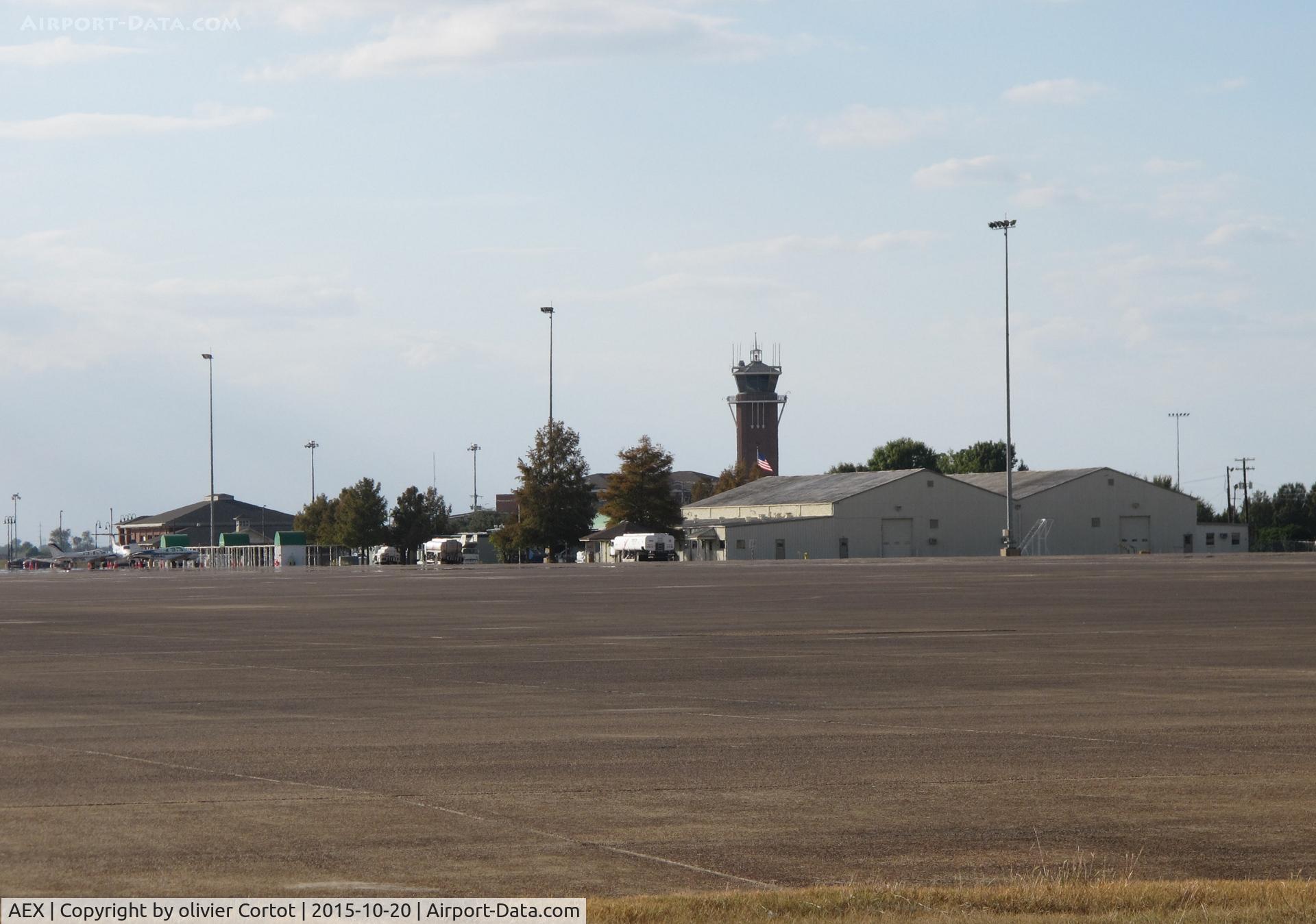 Alexandria International Airport (AEX) - the tarmac