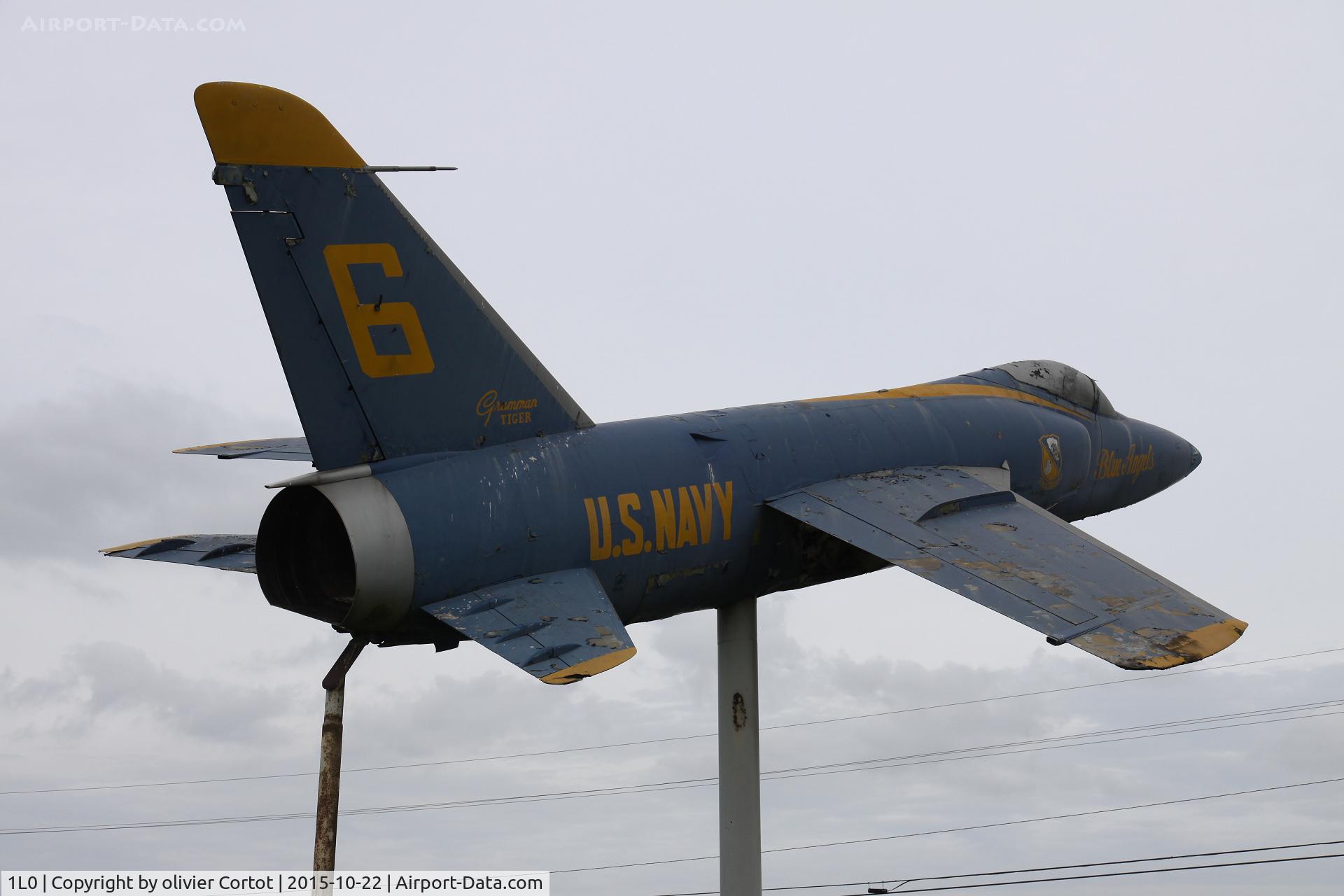 St John The Baptist Parish Airport (1L0) - The gate guardian