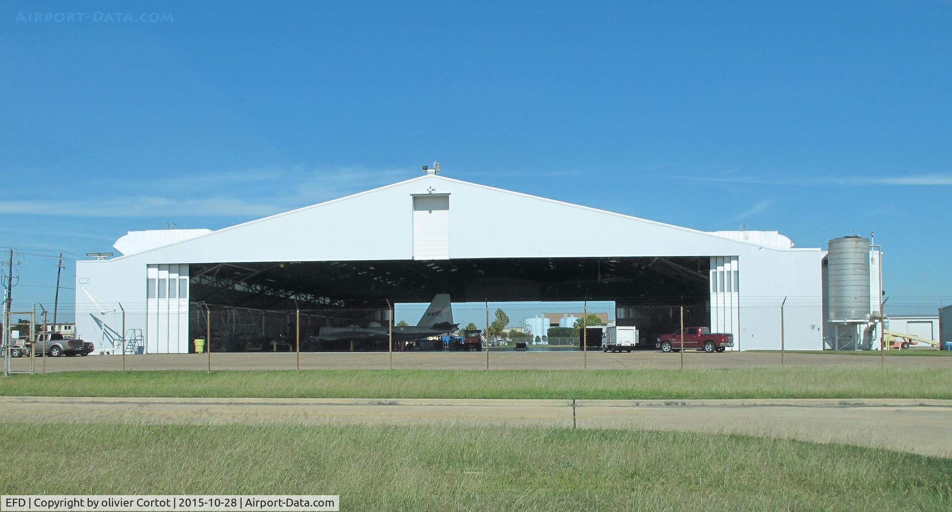 Ellington Airport (EFD) - one of the NASA hangars