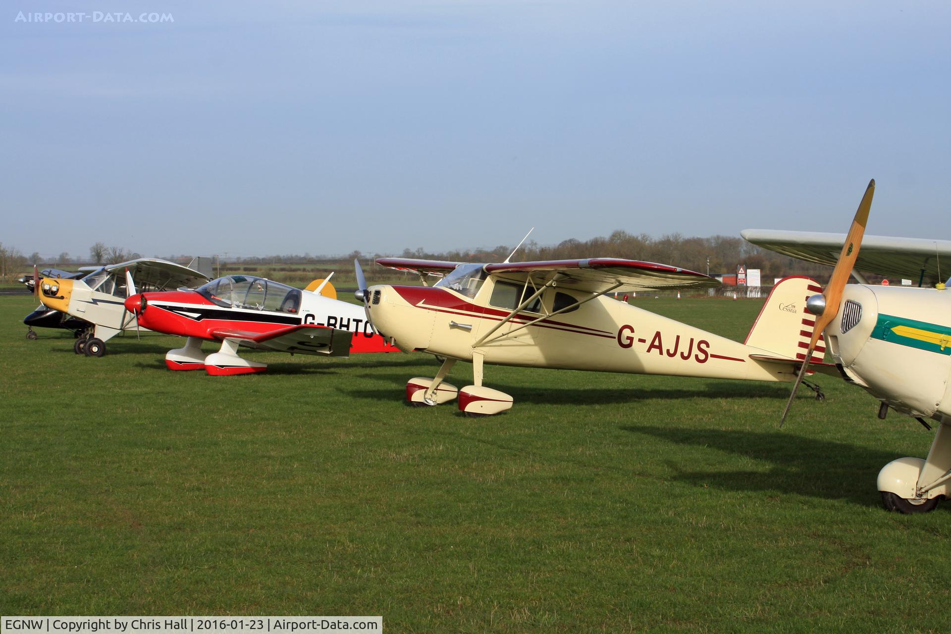 Wickenby Aerodrome Airport, Lincoln, England United Kingdom (EGNW) - lined up before our A2A photoshoot