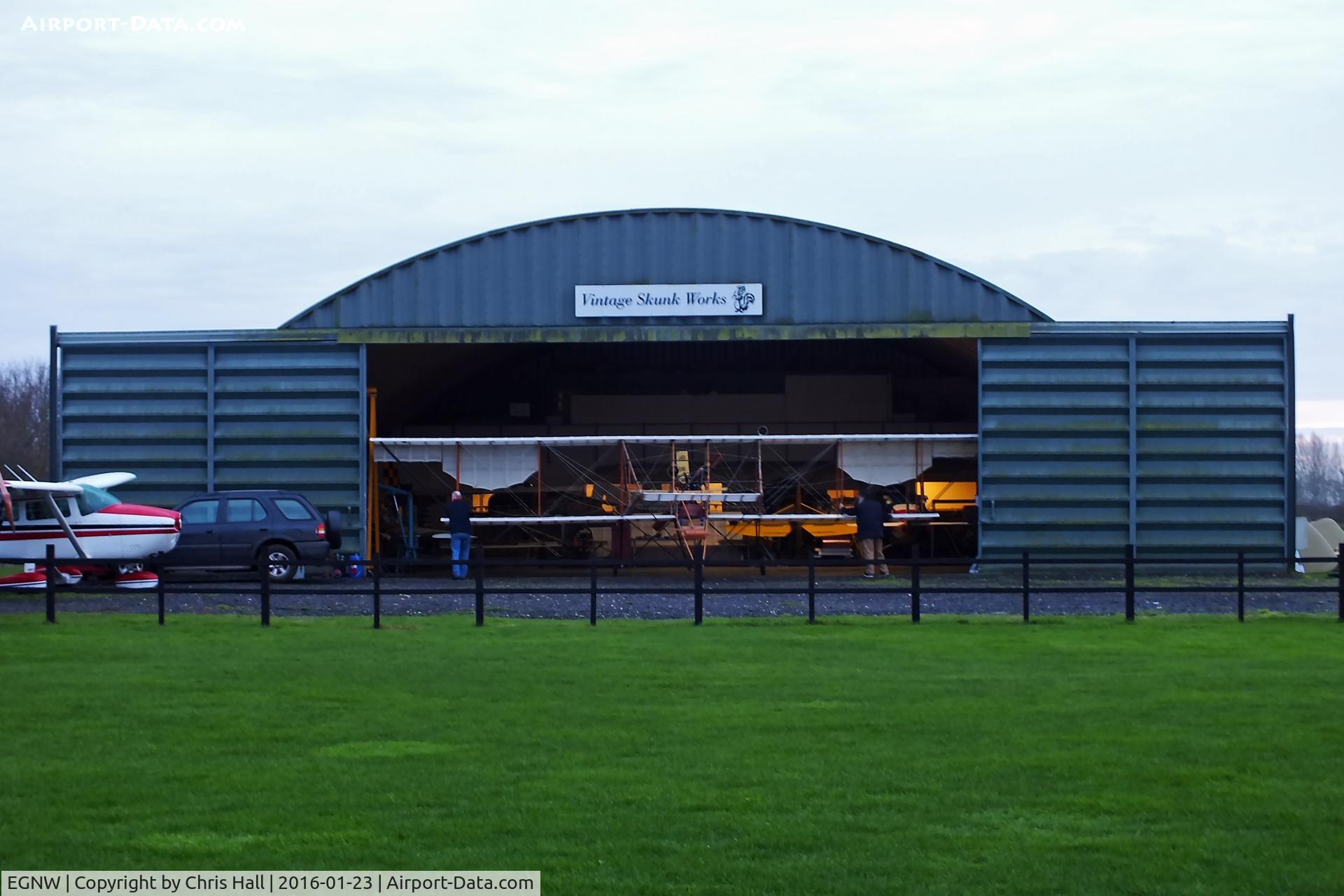 Wickenby Aerodrome Airport, Lincoln, England United Kingdom (EGNW) - the 